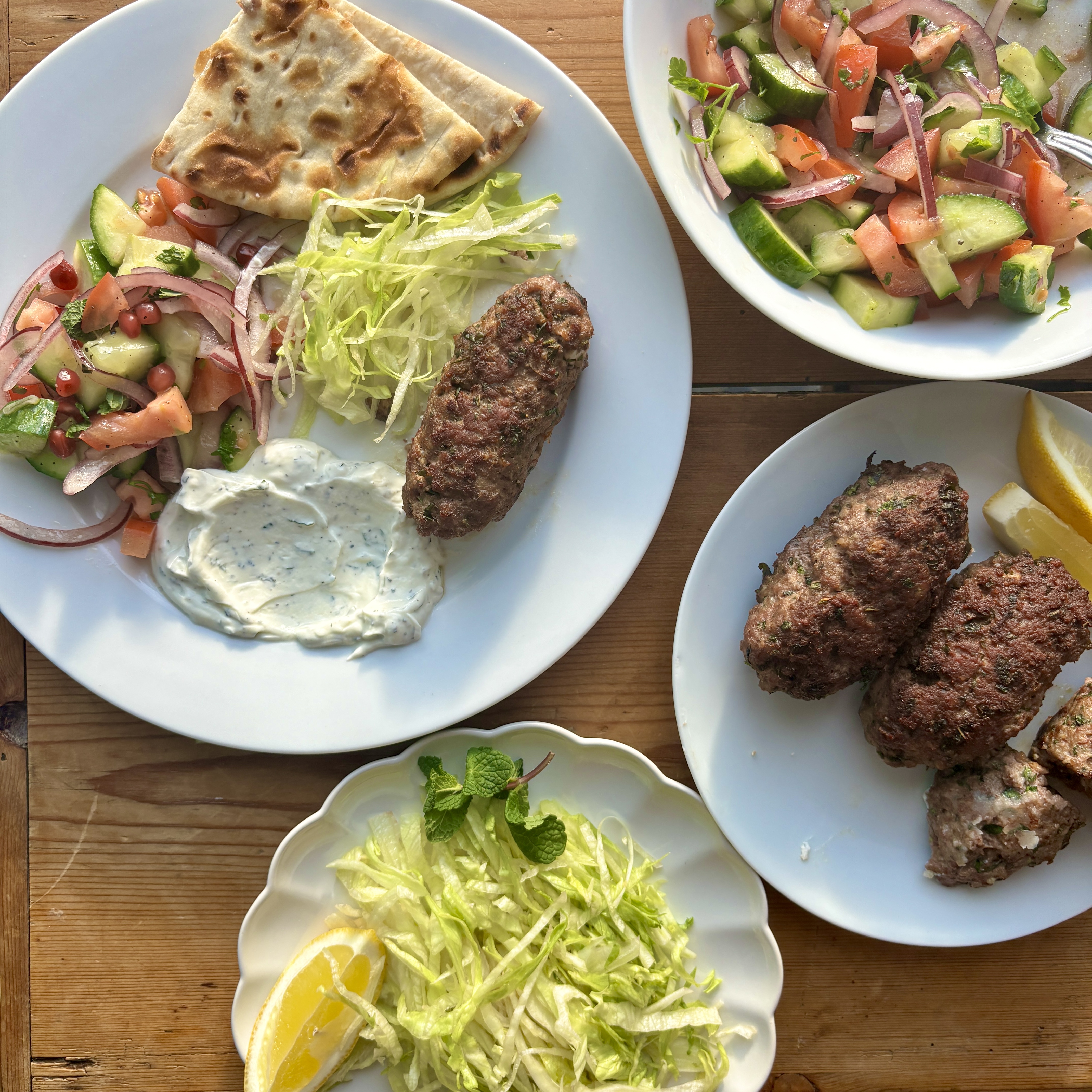 Feta Stuffed Lamb Kofta