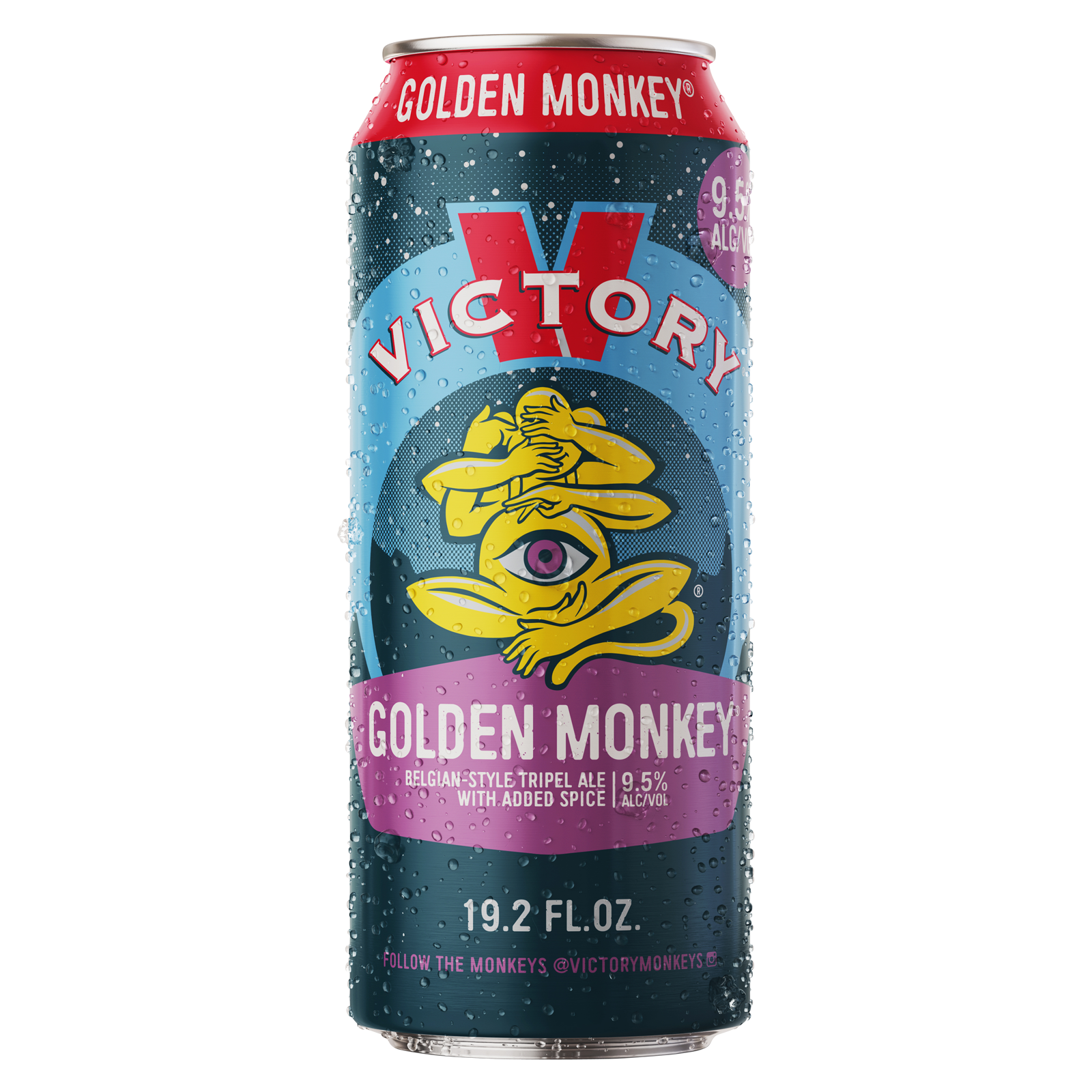 Victory Golden Monkey 19.2oz Can 9.5% ABV