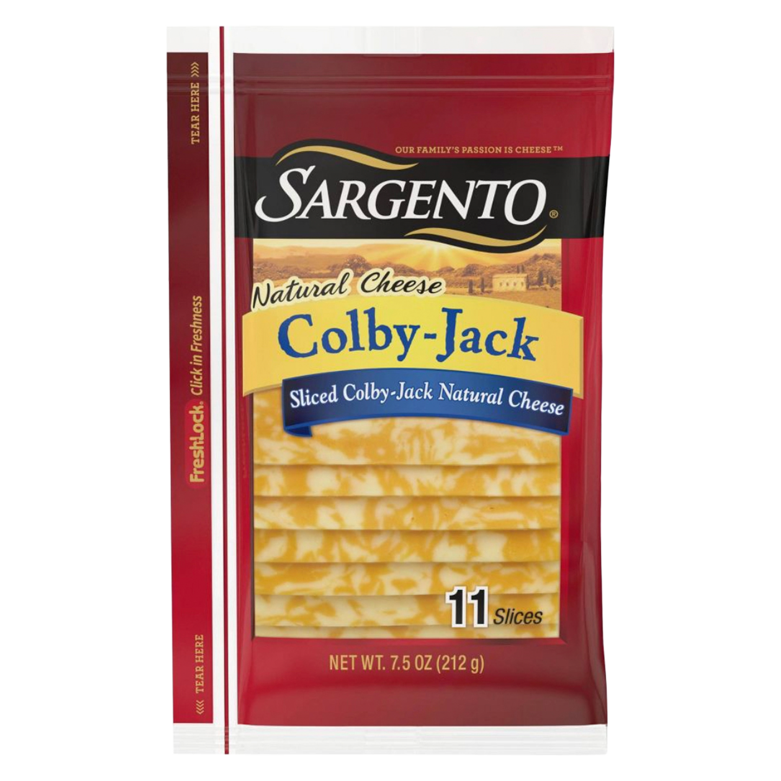 Sargento Natural Colby-Jack Sliced Cheese - 11 slices/7.5oz