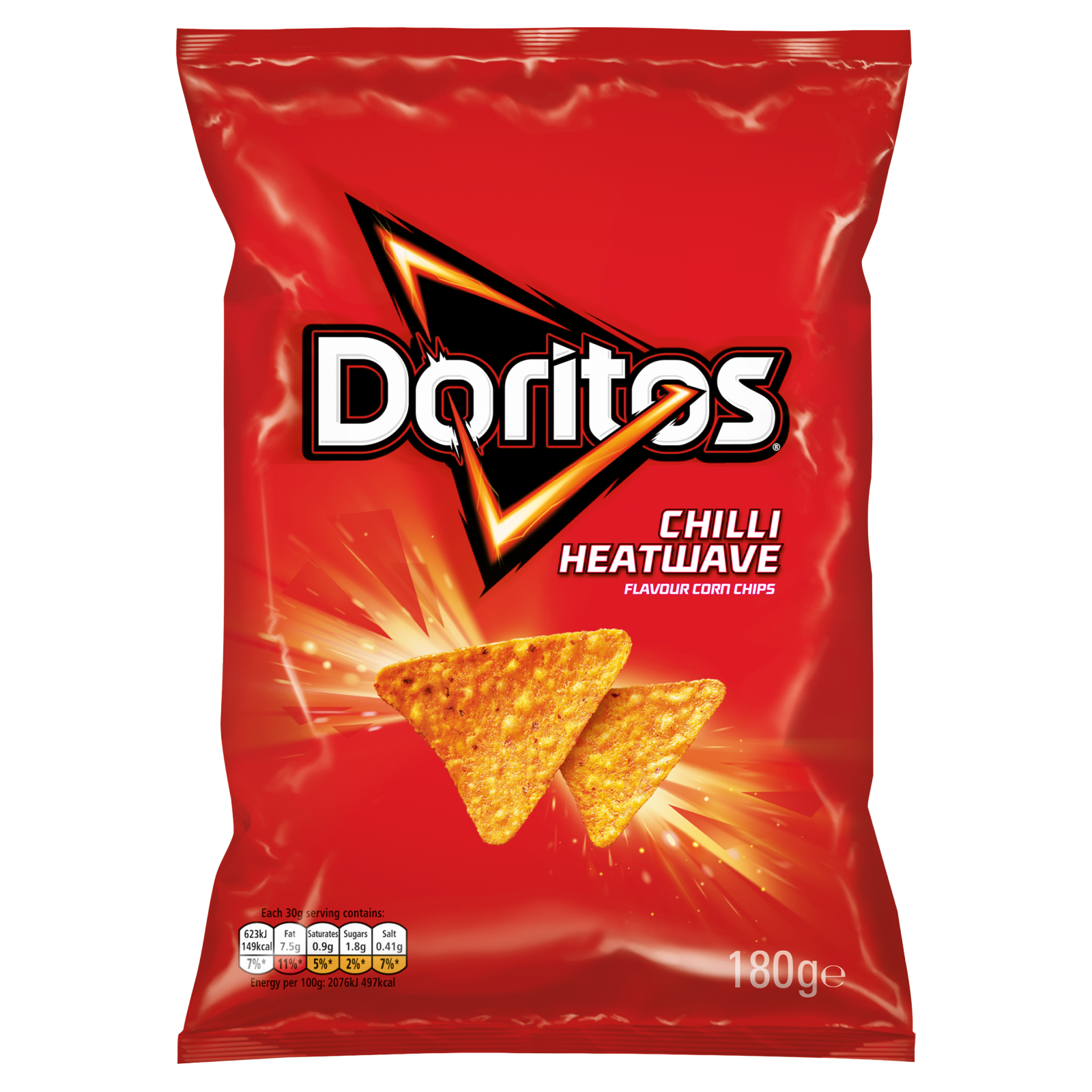 Doritos Chilli Heatwave, 180g