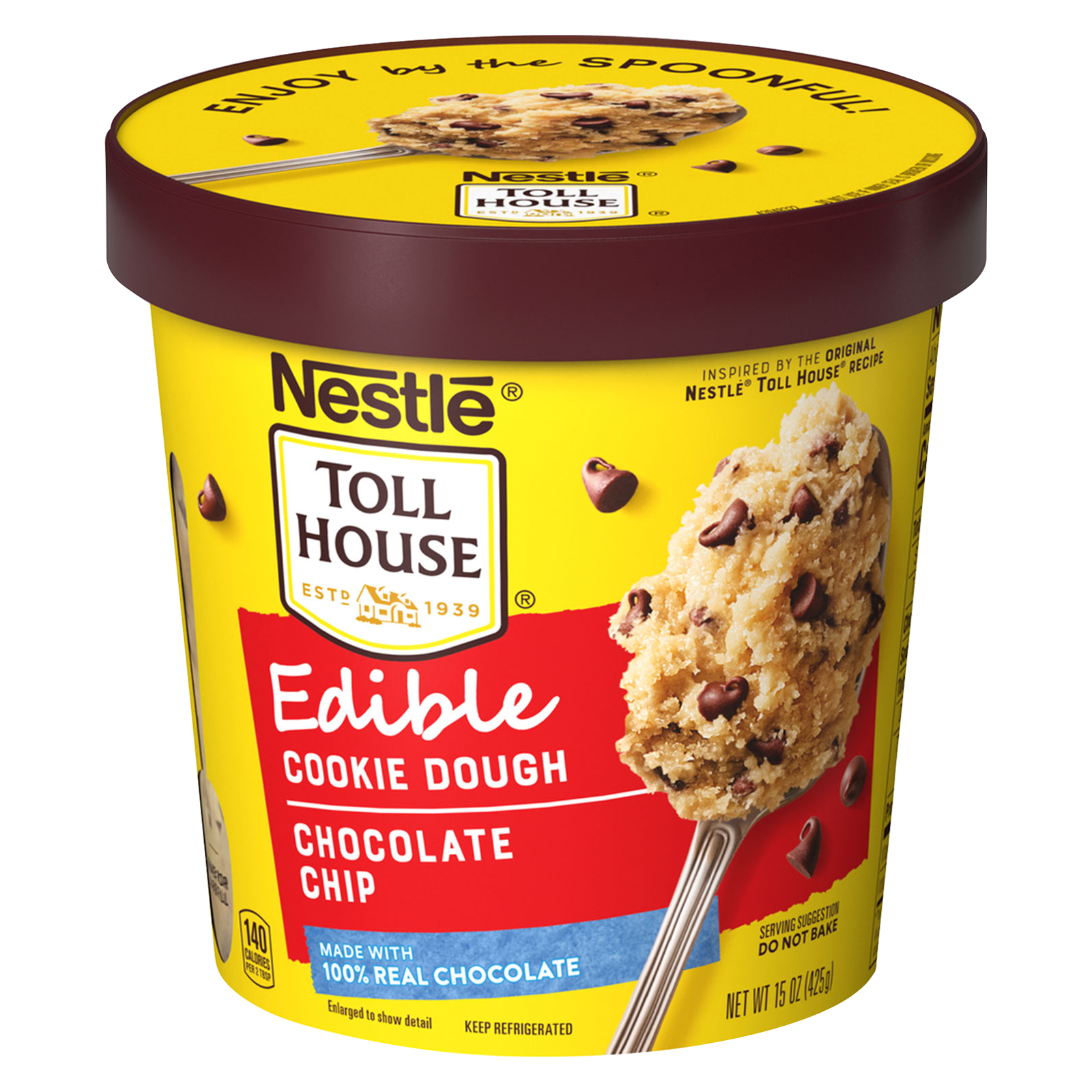 Toll House Chocolate Chip Edible Cookie Dough - 15oz