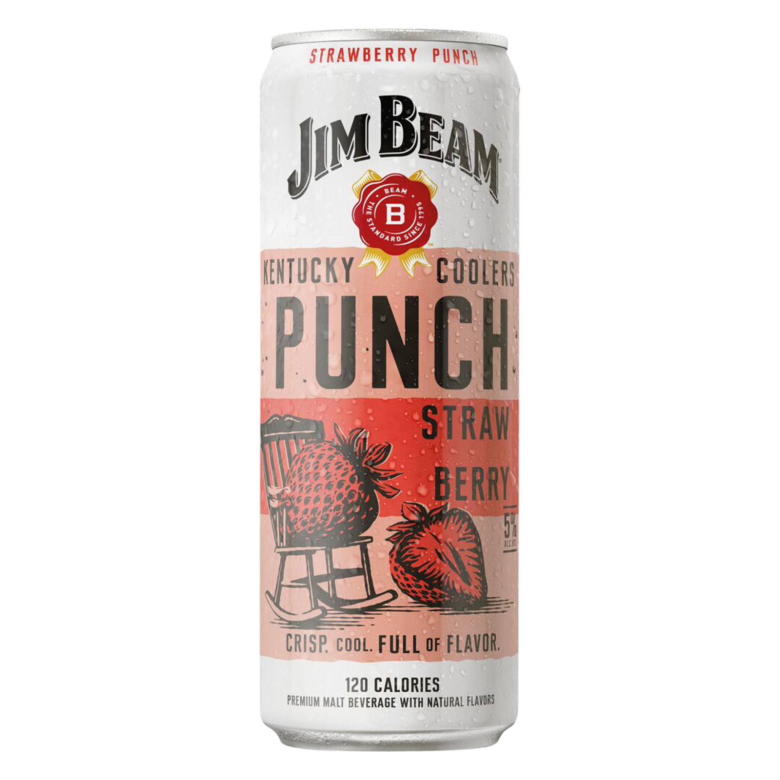 Jim Beam Kentucky Coolers Strawberry Punch 12oz Can 5% ABV