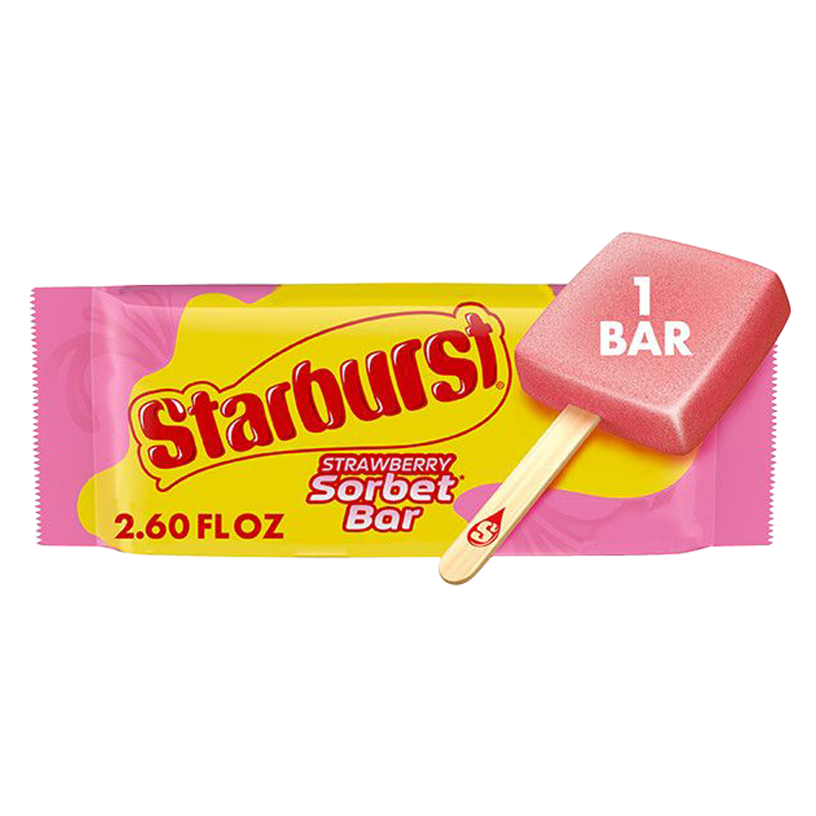 Starburst Strawberry Sorbet Bar 1ct