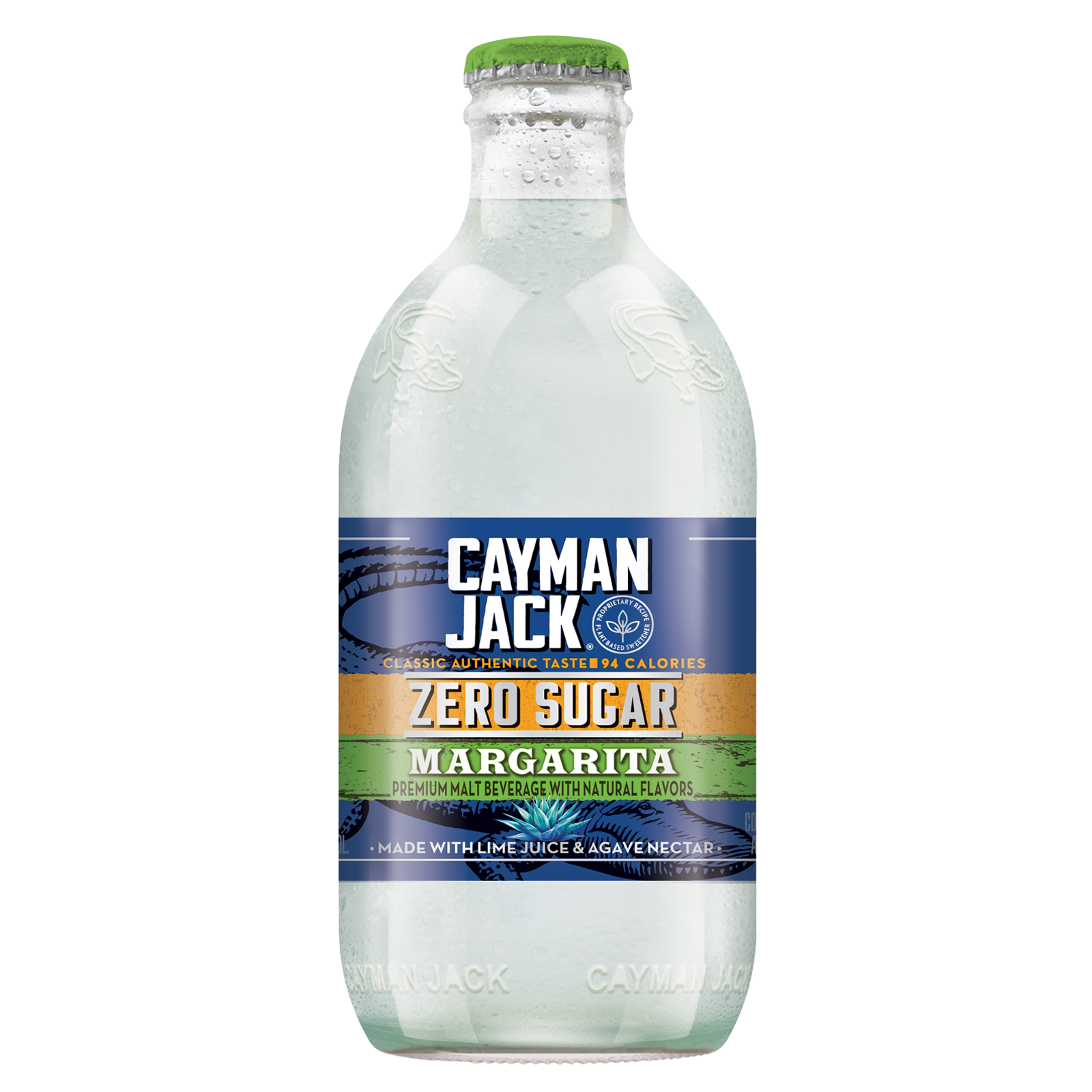 Cayman Jack Margarita Zero Sugar Single 11.2oz Btl 4.8% ABV