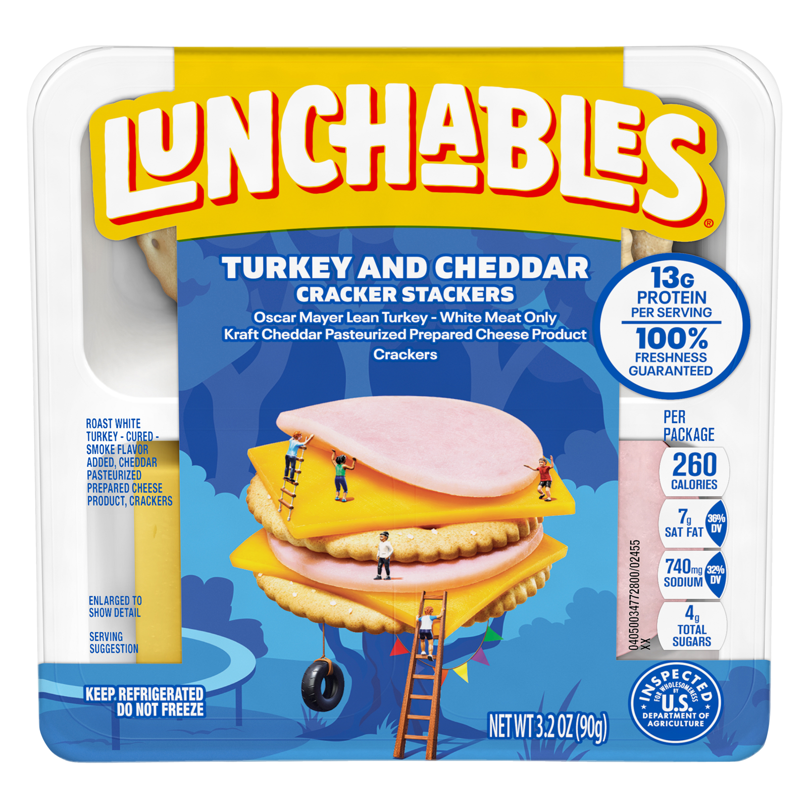 Lunchables Turkey & Cheddar with Crackers - 3.2oz