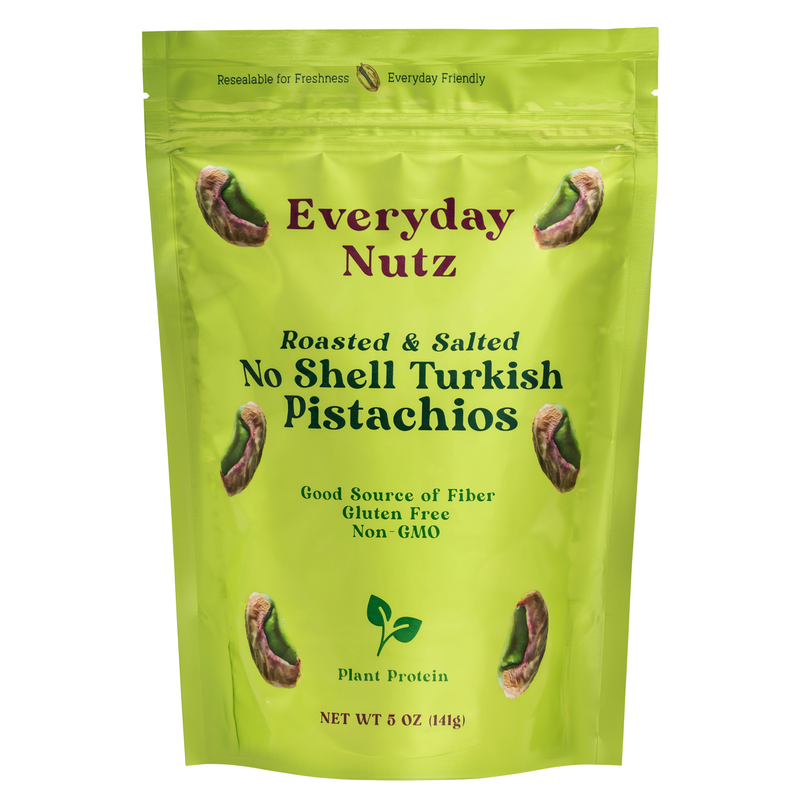 Everyday Nutz Roasted & Salted Pistachios without Shell 5oz