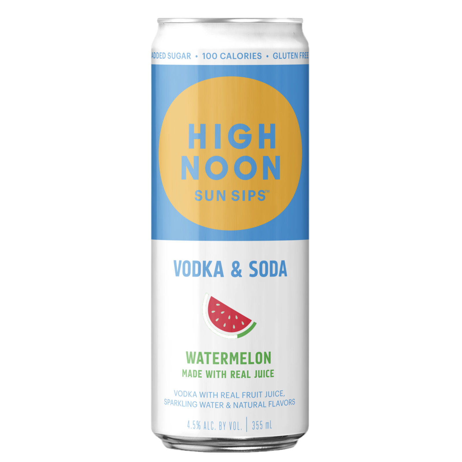 High Noon Watermelon 12oz Single Can 4.5% ABV