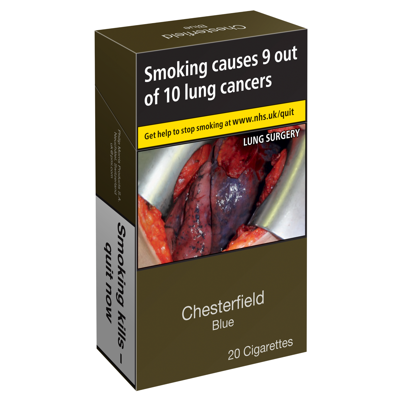 Chesterfield Blue Cigarettes, 20pcs