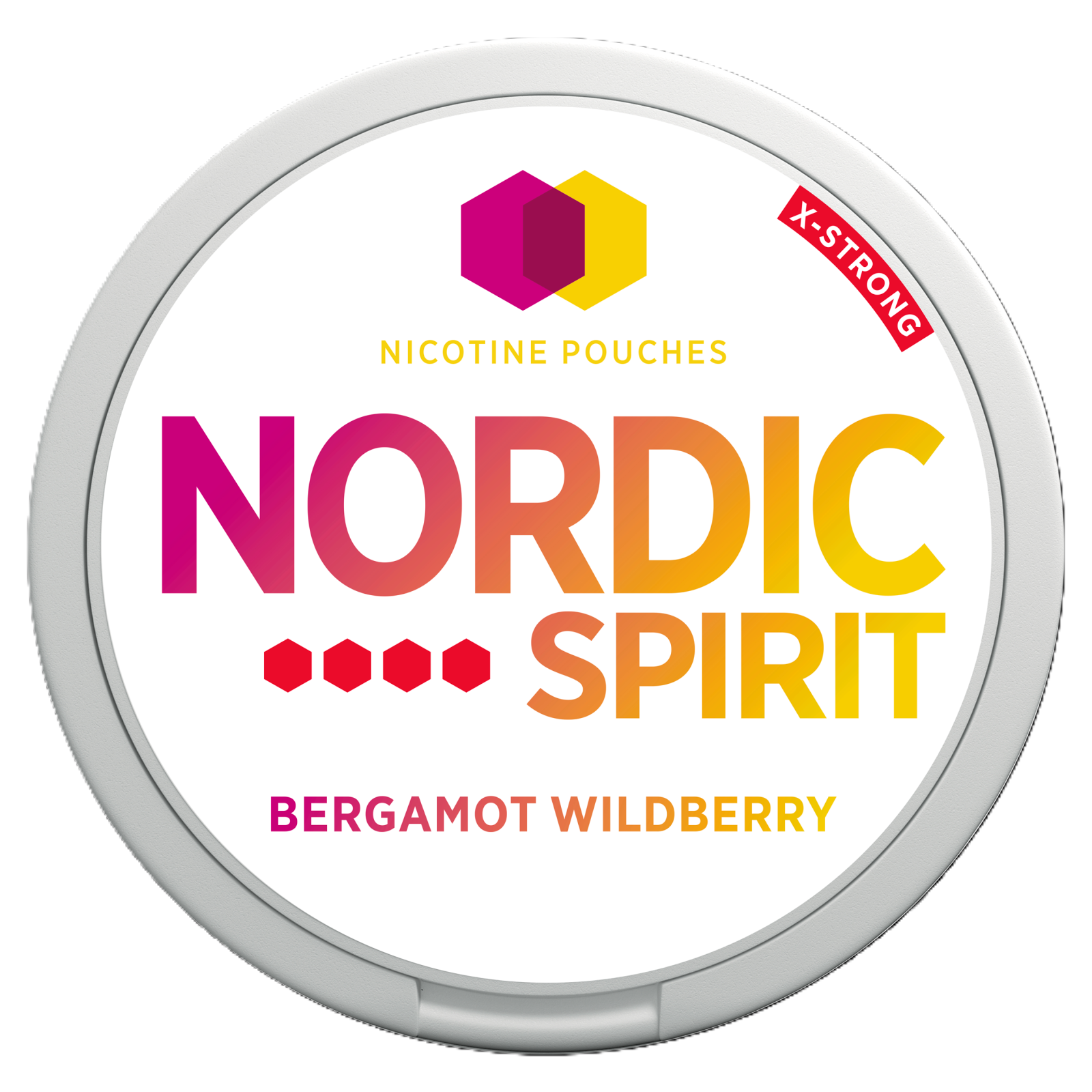 Nordic Spirit Bergamot Wildberry Extra Strong Nicotine Pouches (11mg), 20pcs