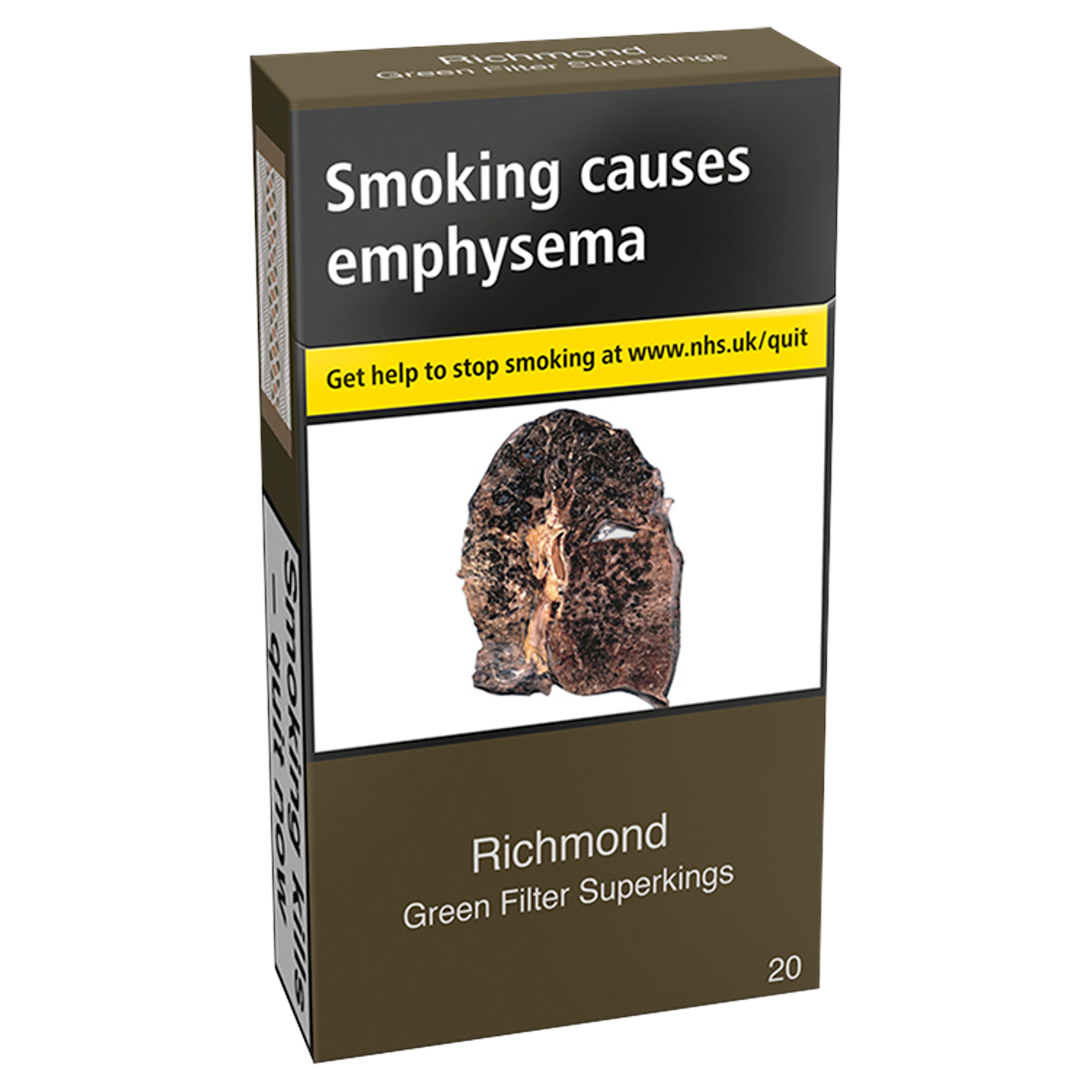 Richmond Green Filter Superkings Cigarettes, 20pcs