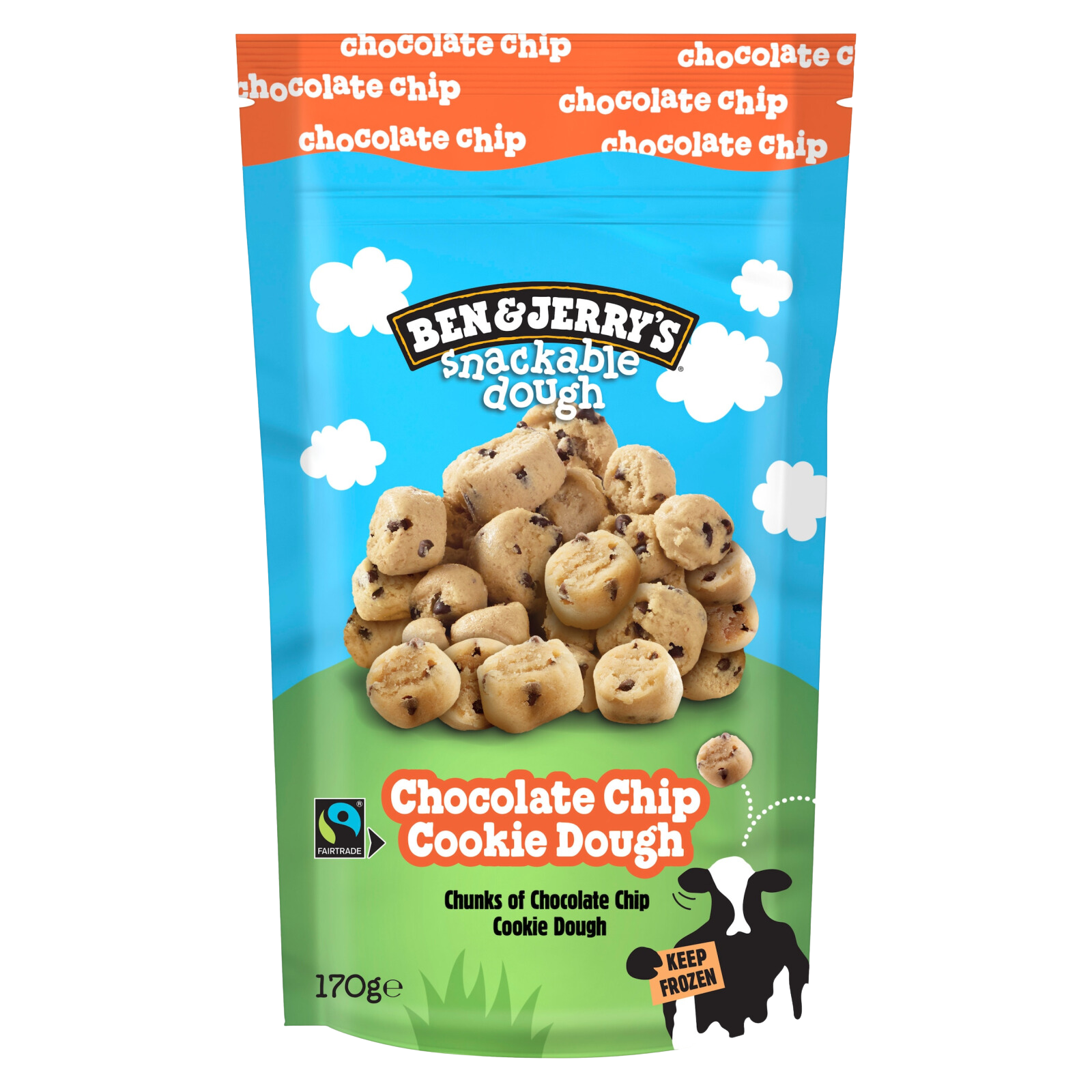 Ben & Jerry's Chocolate Chip Cookie Dough Chunks, 170g
