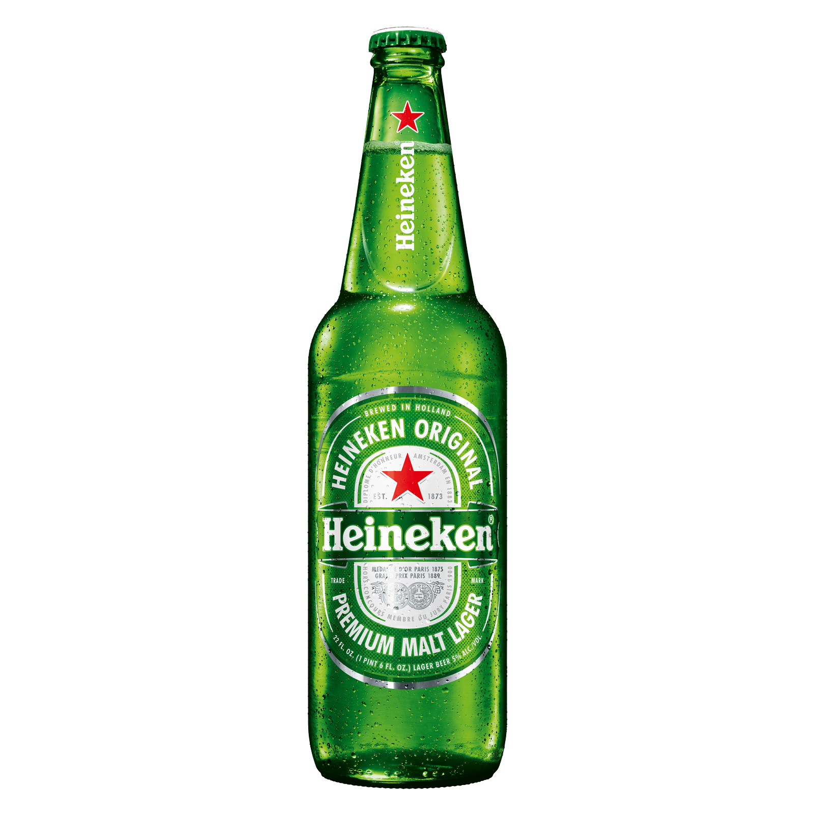 Heineken Single 22oz 5.0% ABV