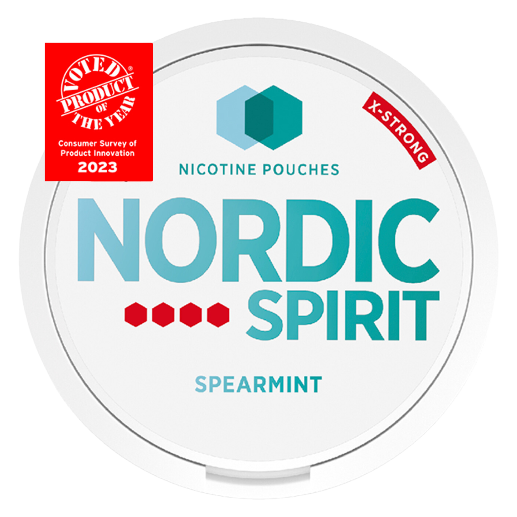 Nordic Spirit Spearmint Extra Strong Nicotine Pouches (11mg), 20pcs
