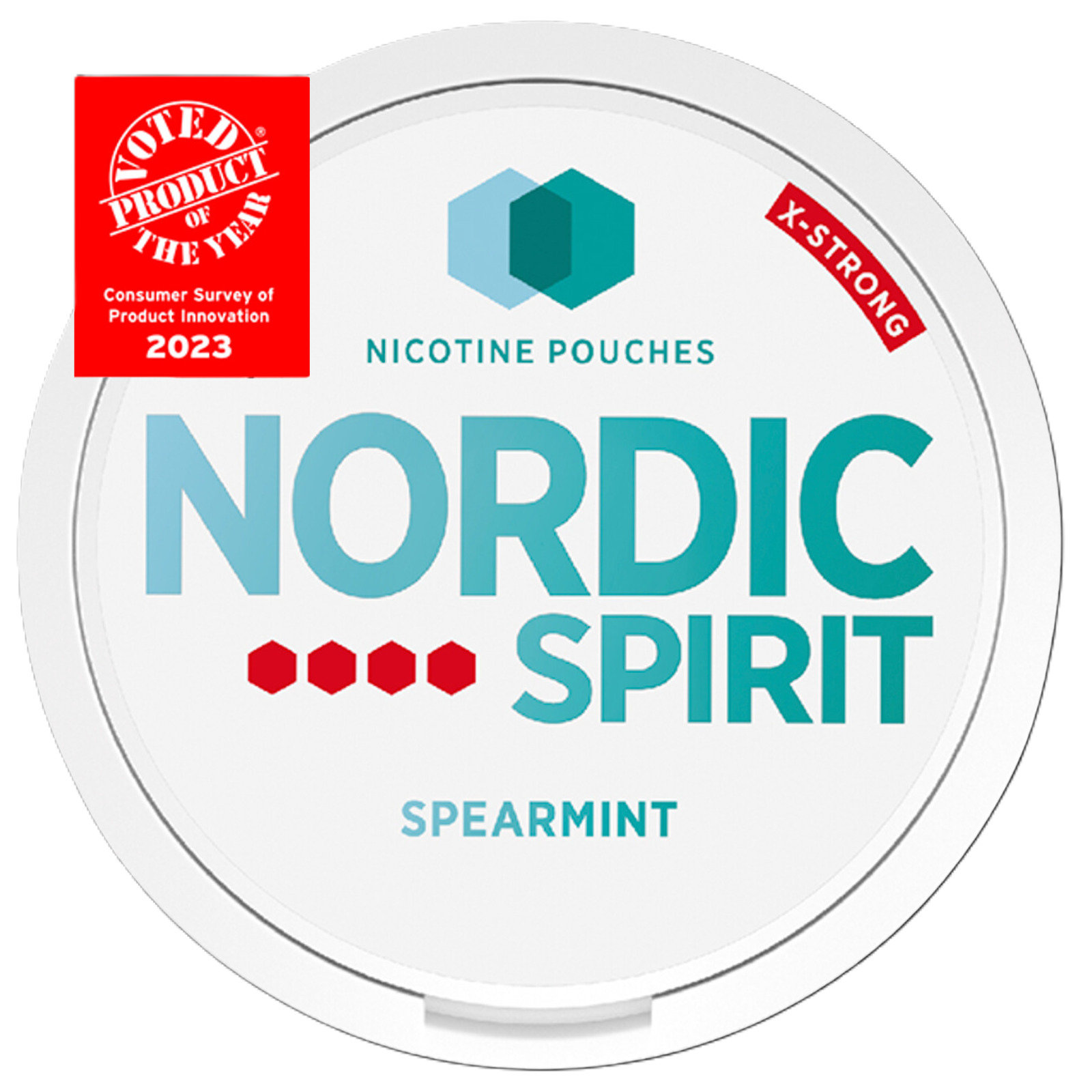 Nordic Spirit Spearmint Extra Strong Nicotine Pouches (11mg), 20pcs