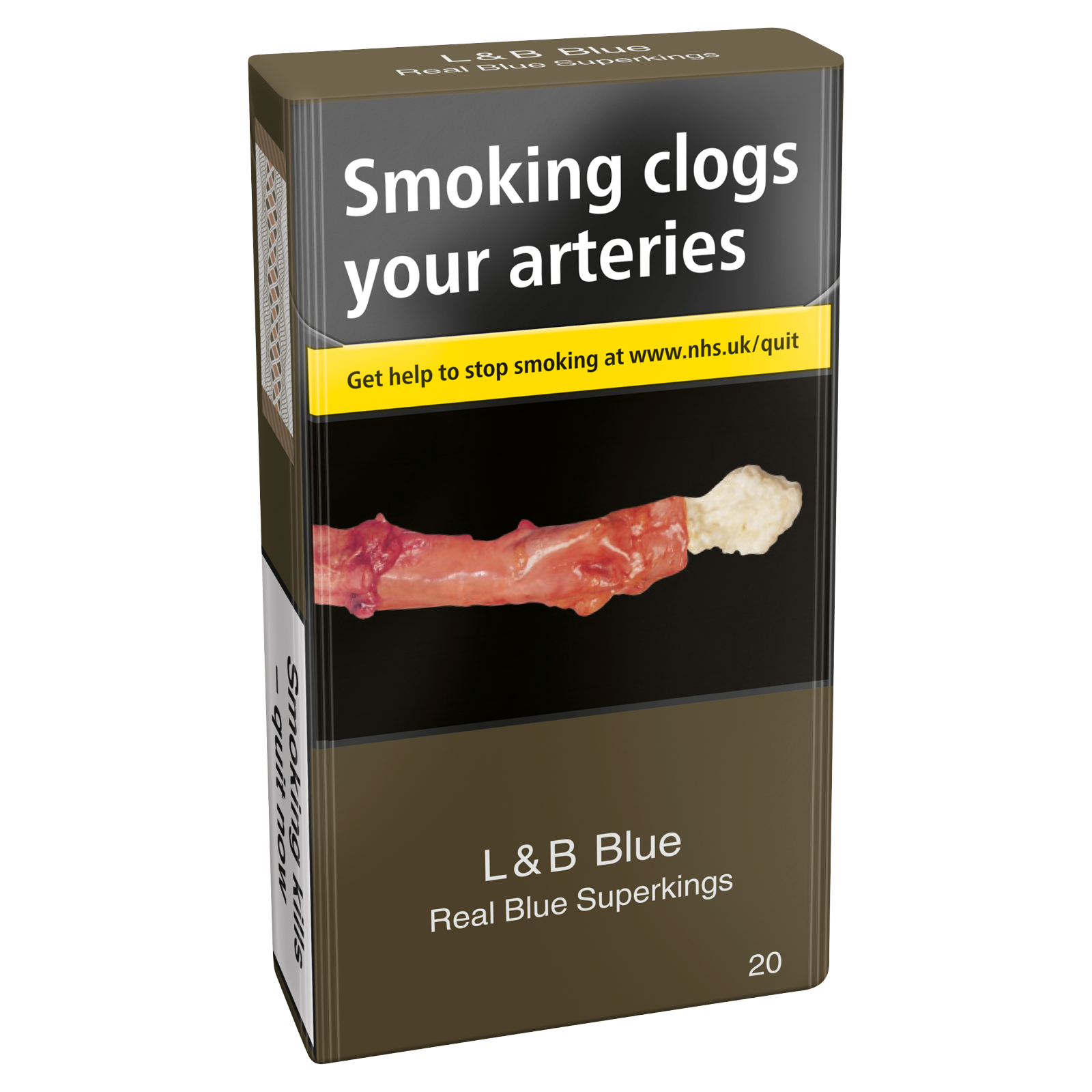 Lambert & Butler Real Blue Superkings Cigarettes, 20pcs