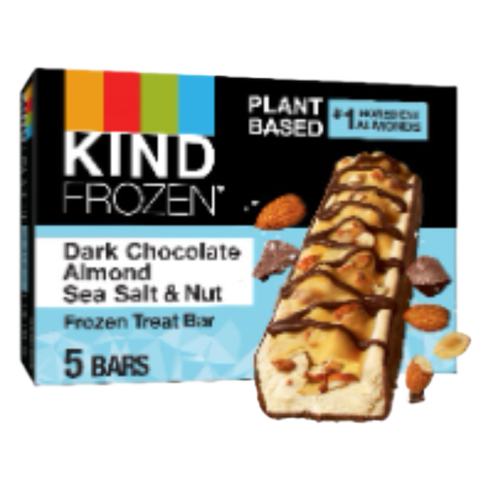 KIND Frozen Dark Chocolate Almond Sea Salt Bar 5ct