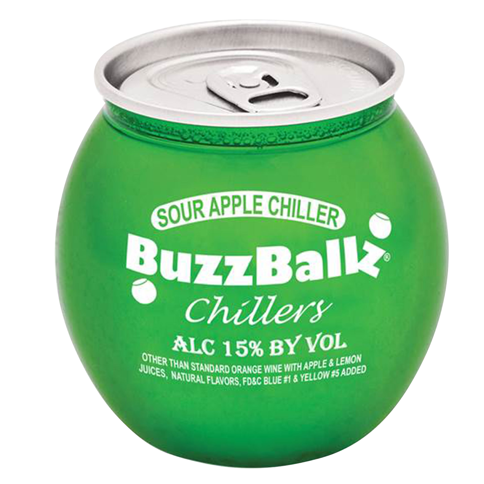 BuzzBallz Chillers Sour Apple 187 ml