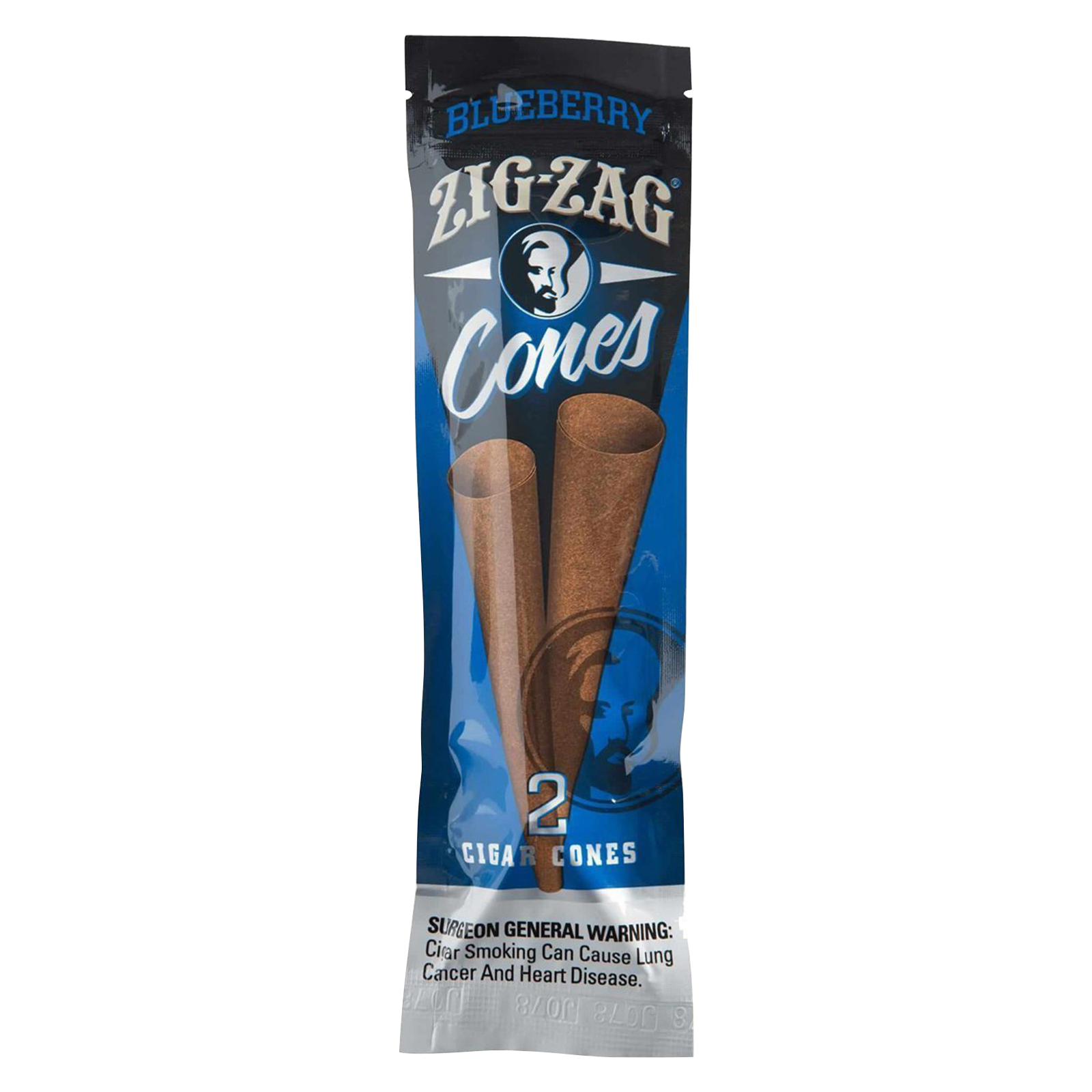 Zig Zag Blueberry Cones 2ct