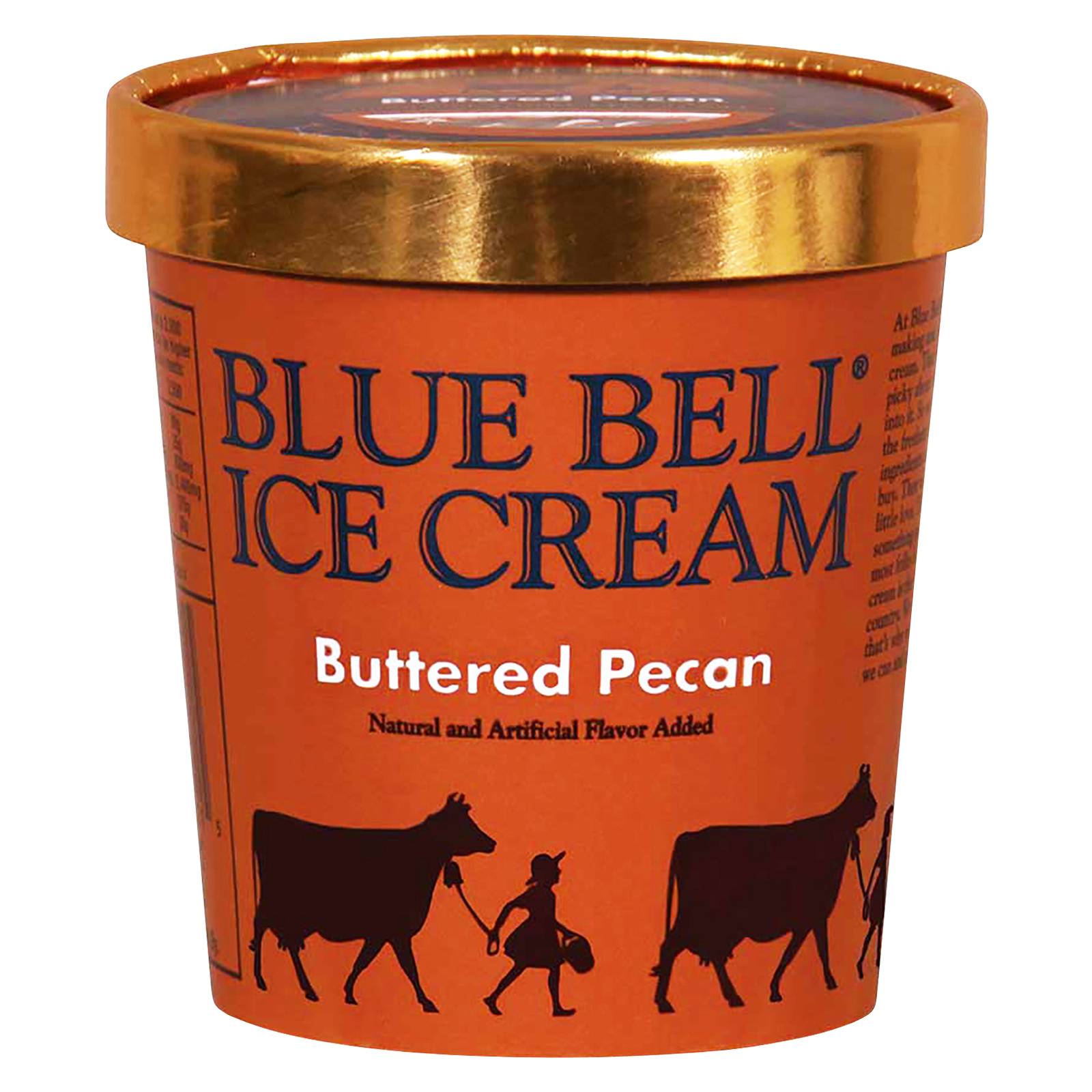 Blue Bell Buttered Pecan Ice Cream Pint