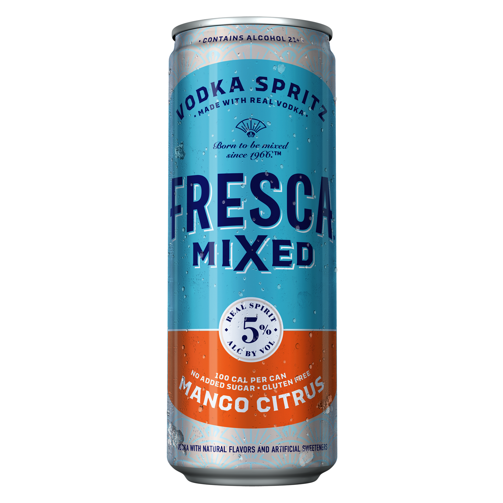 Fresca Mixed Vodka Spritz Mango Citrus Single 12oz Can 5% ABV