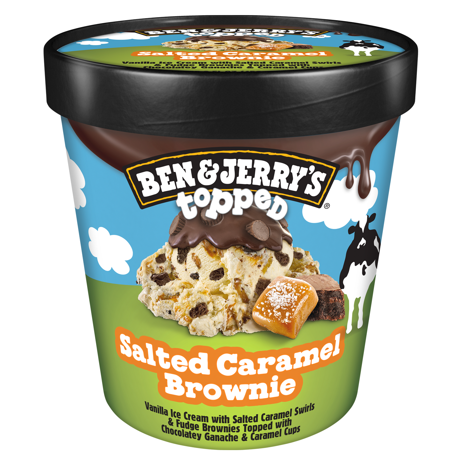 Ben & Jerry's Topped Salted Caramel Brownie Ice Cream Pint