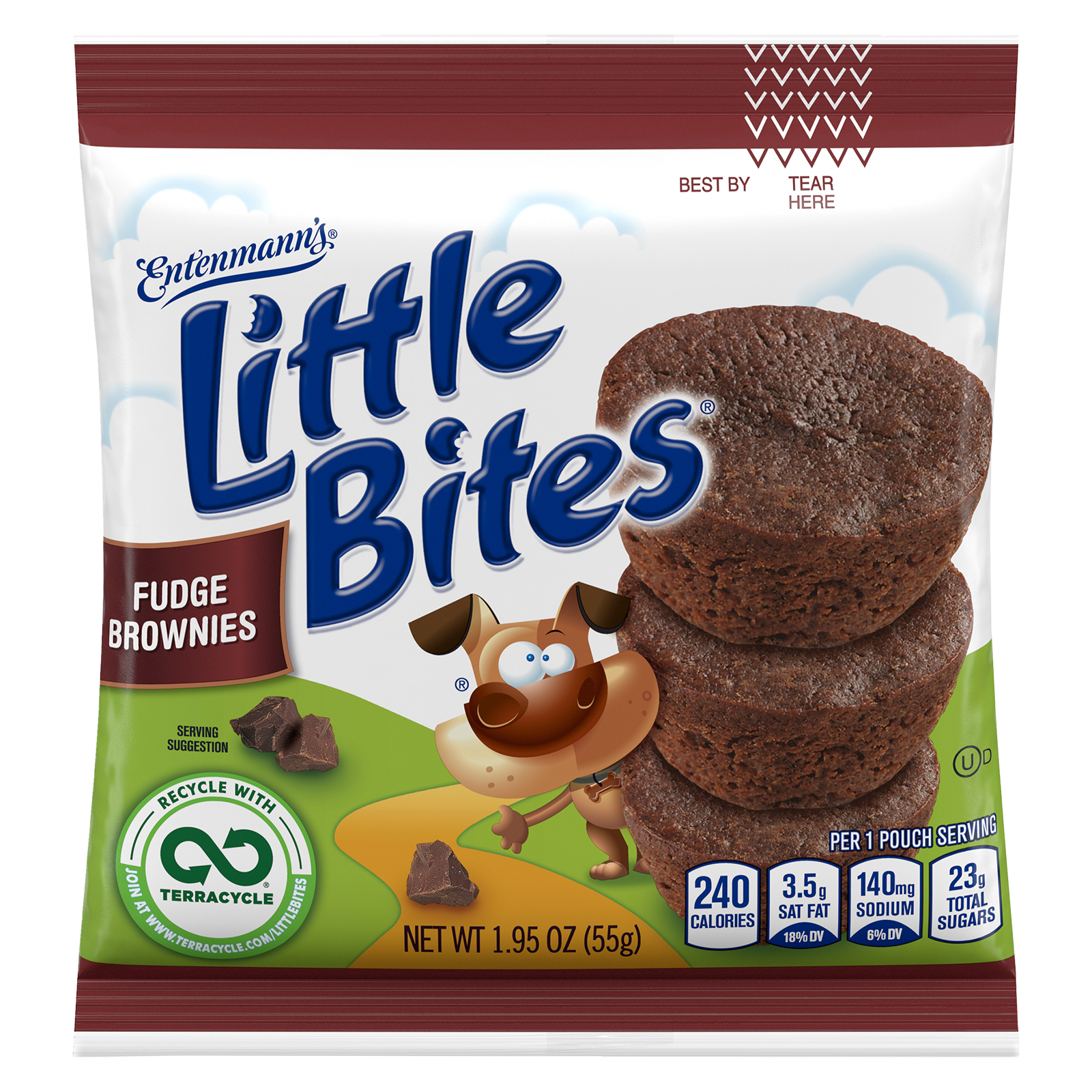 Entenmann's Little Bites Fudge Brownies 4ct