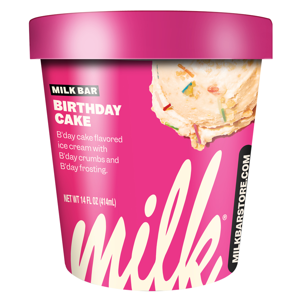 Milk Bar Birthday Cake Ice Cream Pint Delivered In As Fast As 15