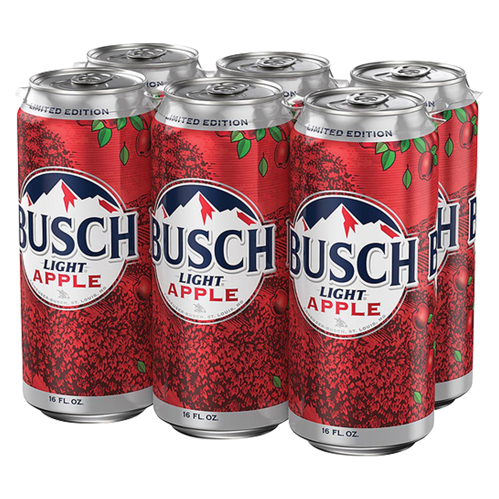 Busch Light Apple (6PKC 16 OZ) - Delivered In As Fast As 15 Minutes ...