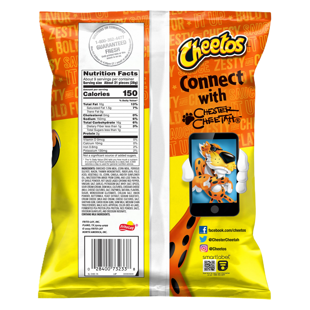 Cheetos Crunchy Buffalo 8.5oz - Delivered In As Fast As 15 Minutes ...