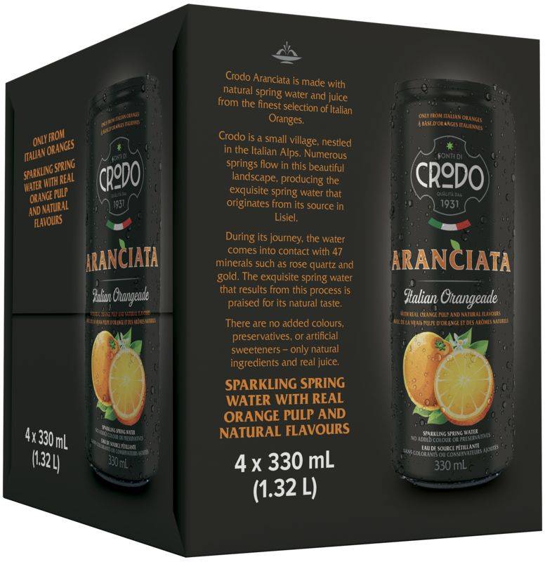 Crodo Crodo Aranciata 4pk 11.2oz Can - Delivered In As Fast As 15 Minutes ...