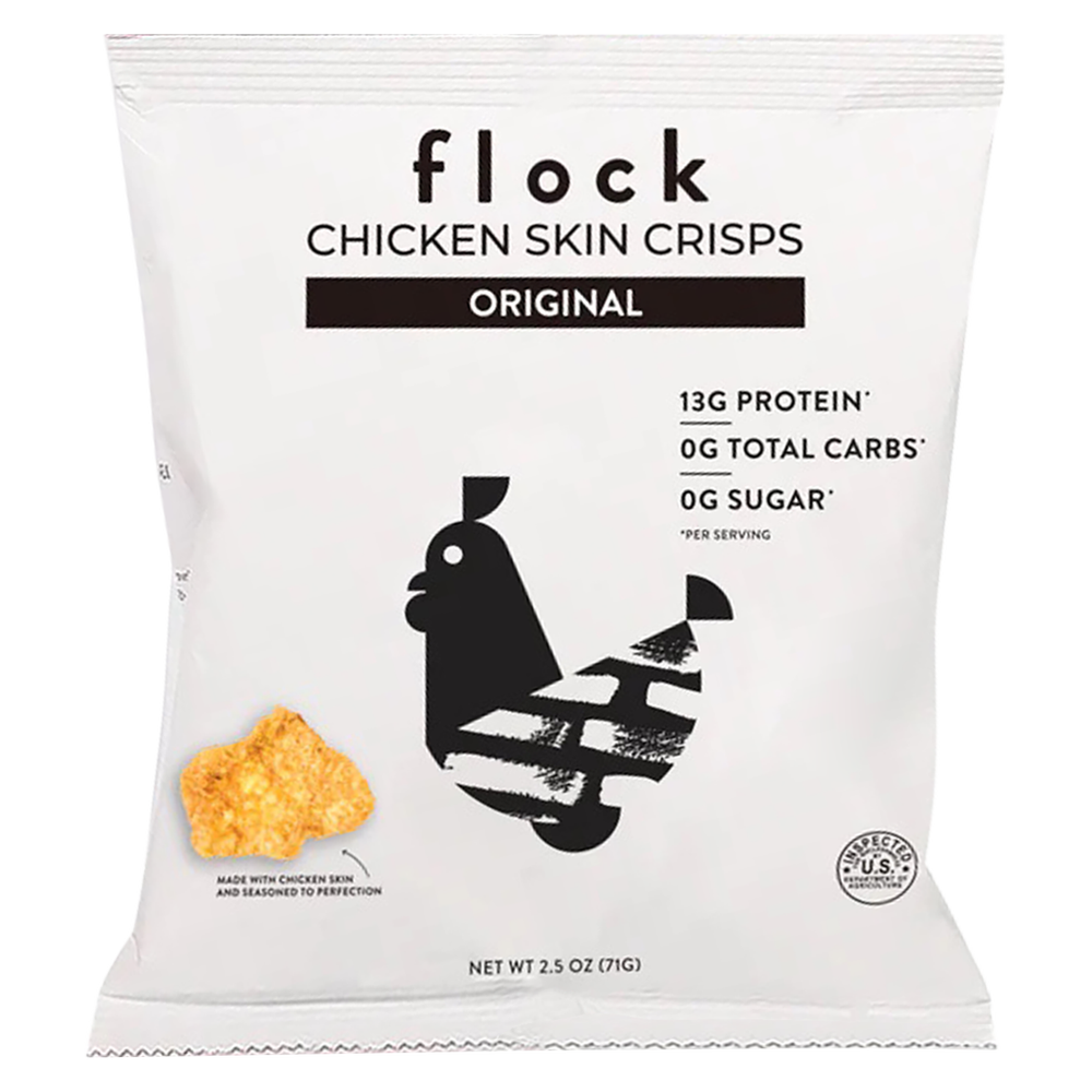Flock Original Chicken Skin Chips 2.5oz Delivered In As Fast As 15 Minutes Gopuff