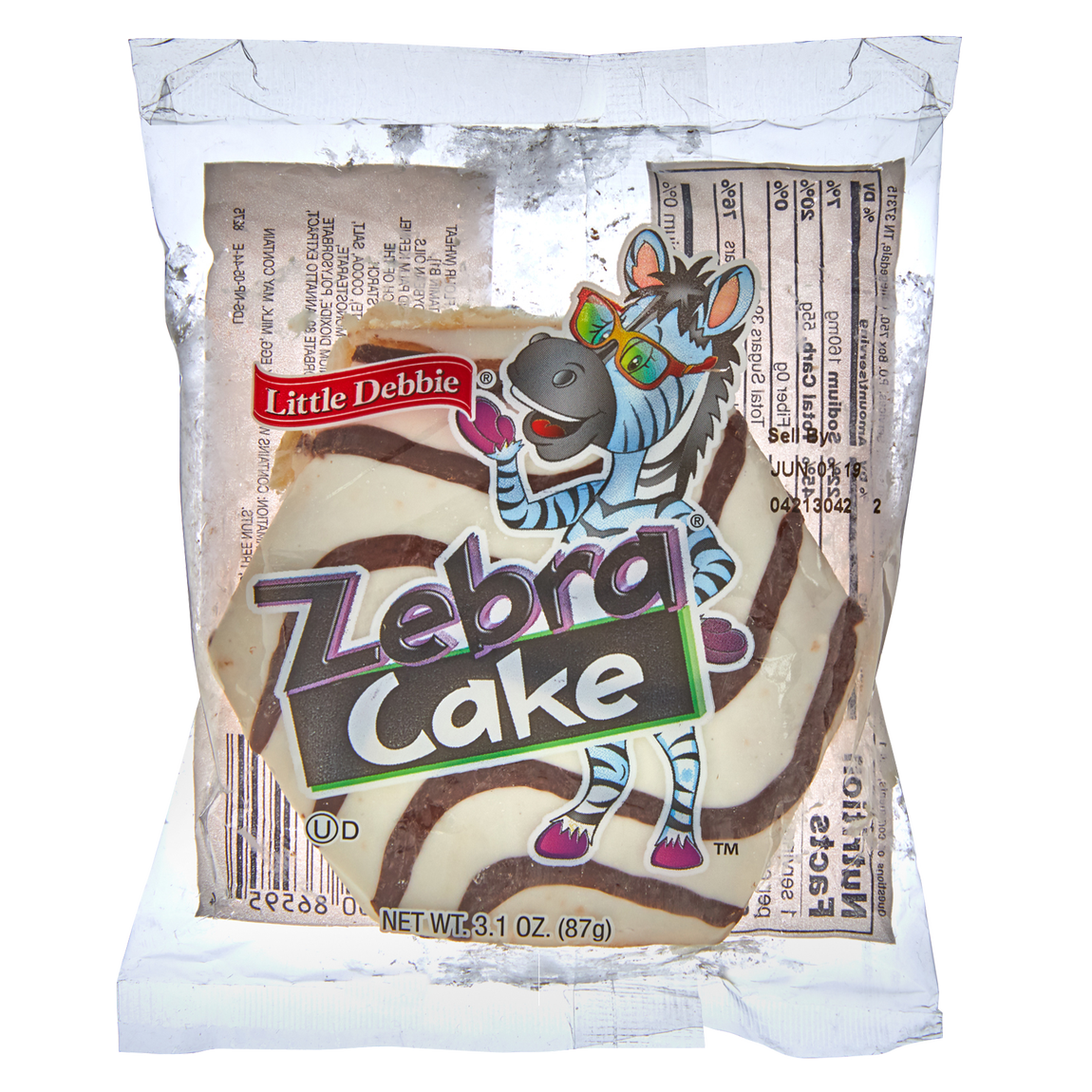 Little Debbie Zebra Cake 3.1oz Snacks fast delivery by App or Online