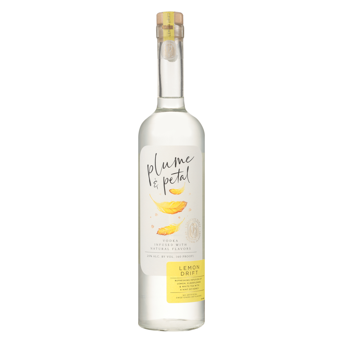 Plume & Petal Lemon Drift Vodka 750ml Alcohol fast delivery by App or