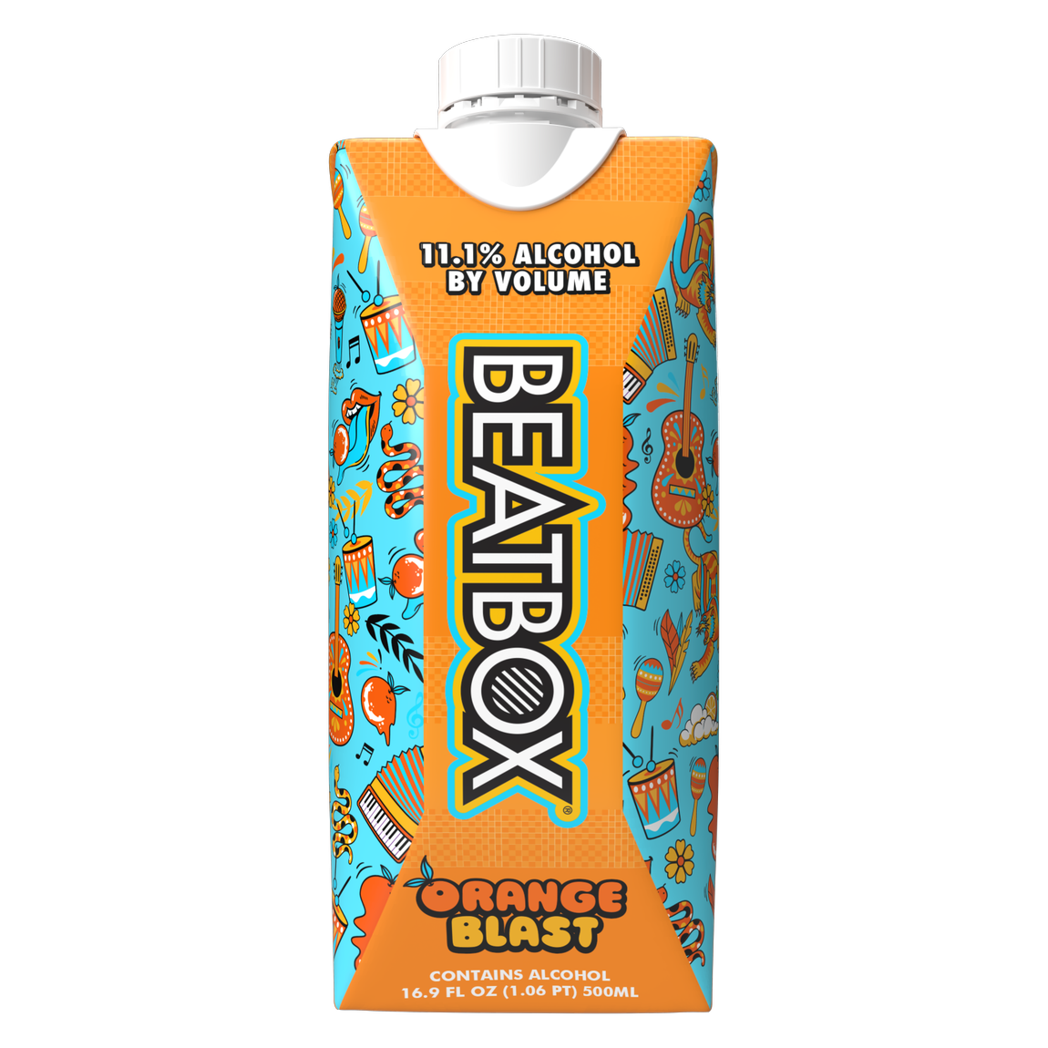 Beatbox Blue Raspberry Lemonade BeatBox Blueberry Lemonade 500ml 11.1% ABV - Delivered In As Fast As 15 ...