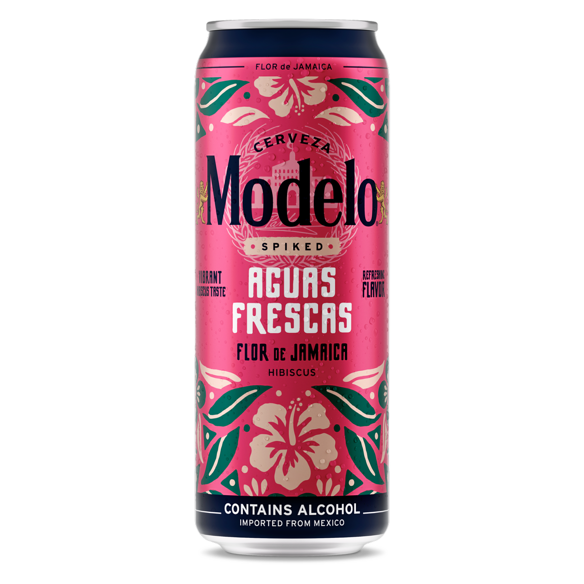 Modelo Spiked Aguas Frescas Flor de Jamaica 12oz Can 4.5% ABV ...