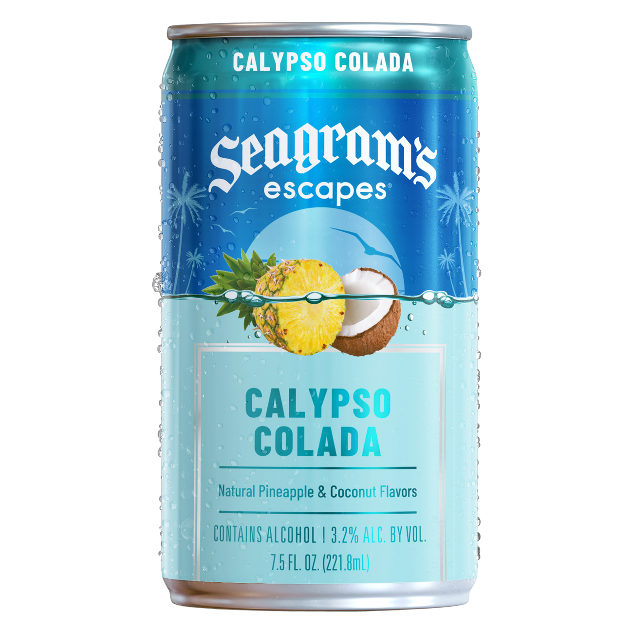 Seagram's Escapes Calypso Colada Single 7.5oz Can 3.2 ABV Delivered