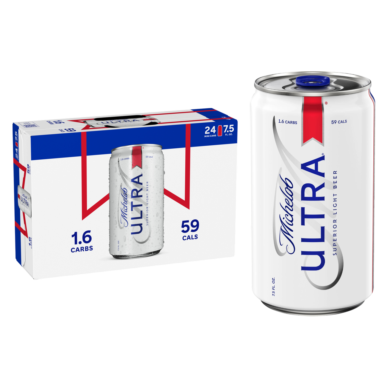 Michelob Ultra 24pk 7.5oz Can 4.2% ABV - Delivered In As Fast As 15 ...