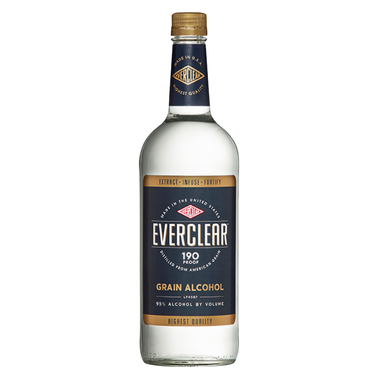 Everclear 190 Grain Alcohol 1L (190 Proof) Delivered In As Fast As 15