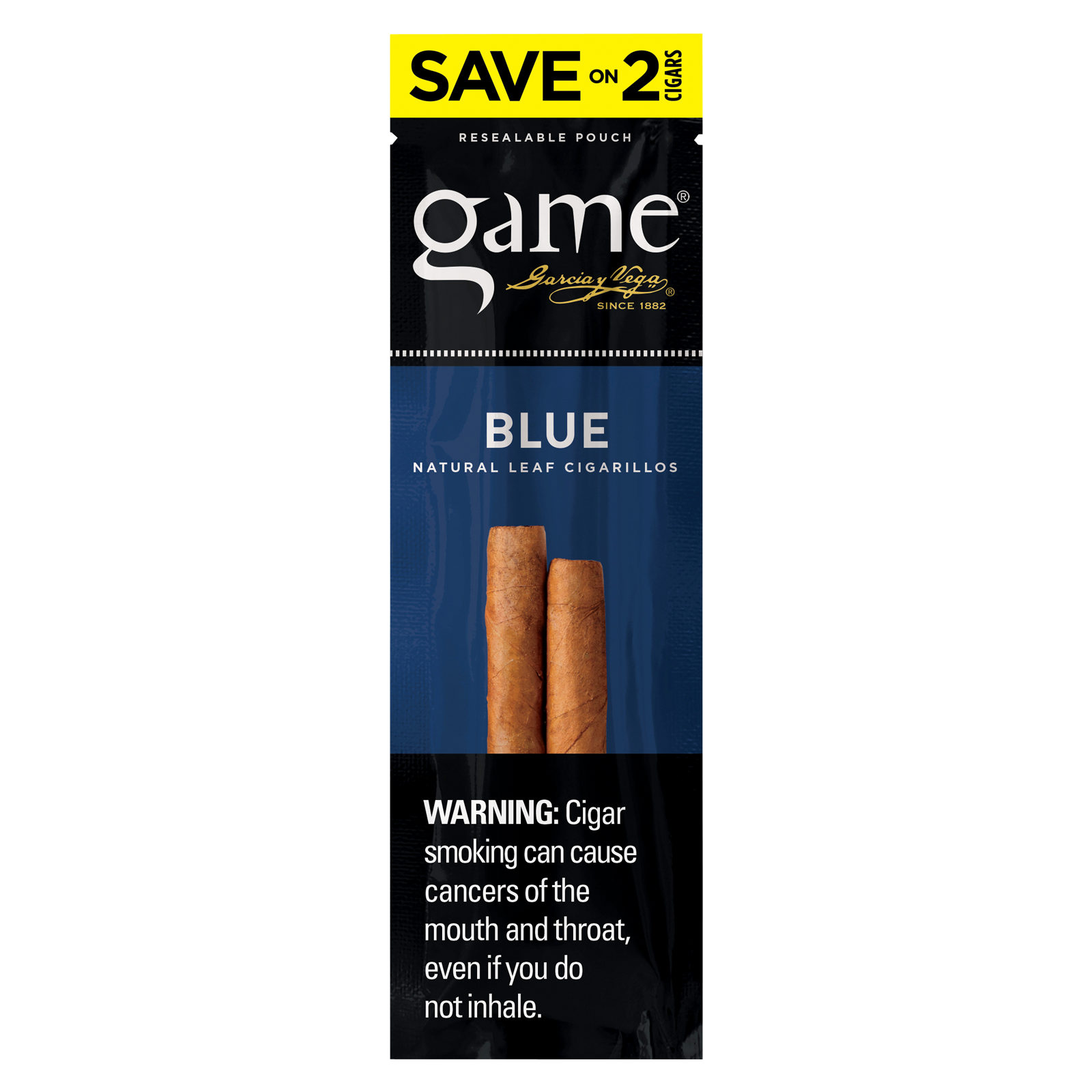 Game Blue Foil Fresh Cigarillos 2ct Delivered In As Fast As 15