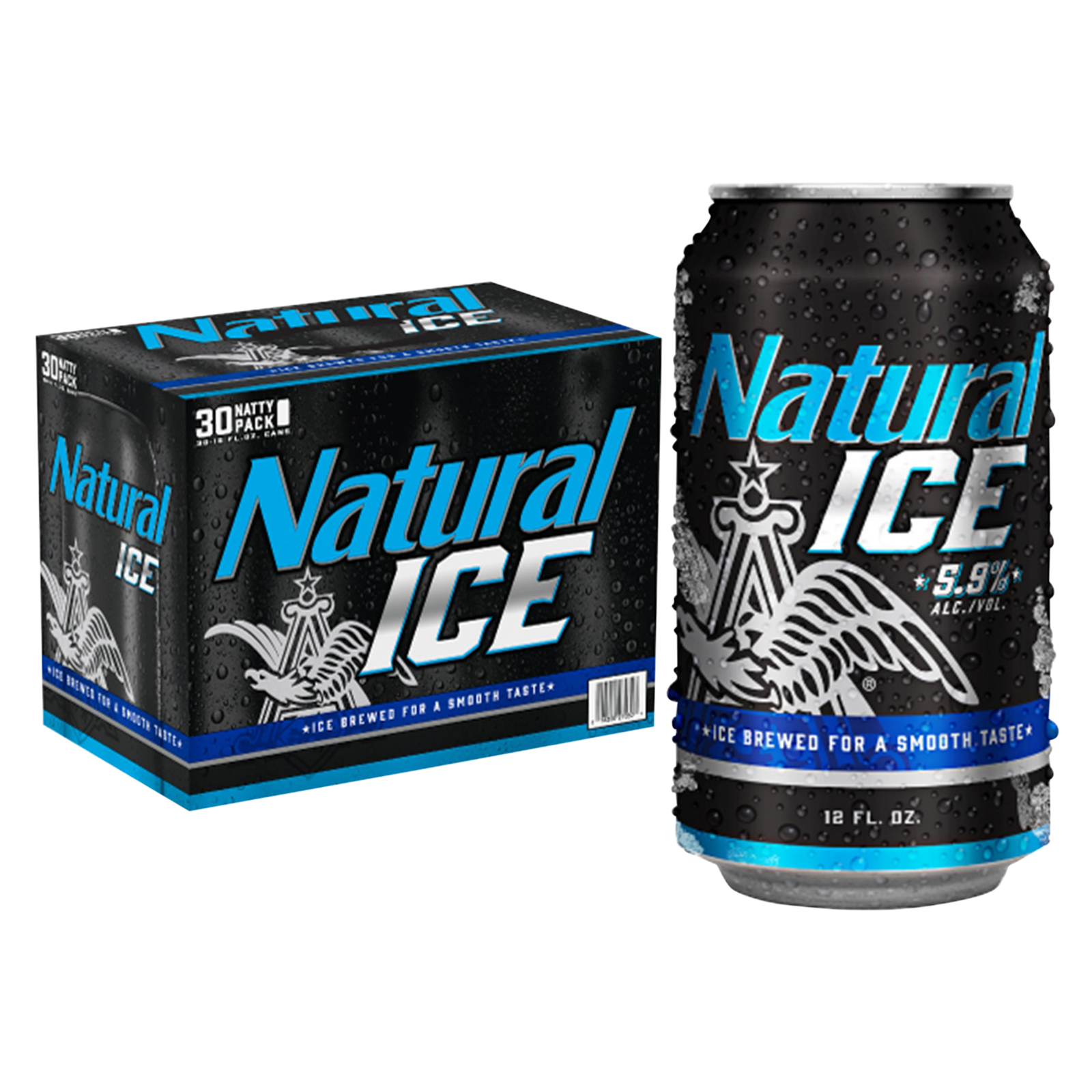 Natural Ice 30pk 12oz Can 5.9 ABV Delivered In As Fast As 15 Minutes Gopuff