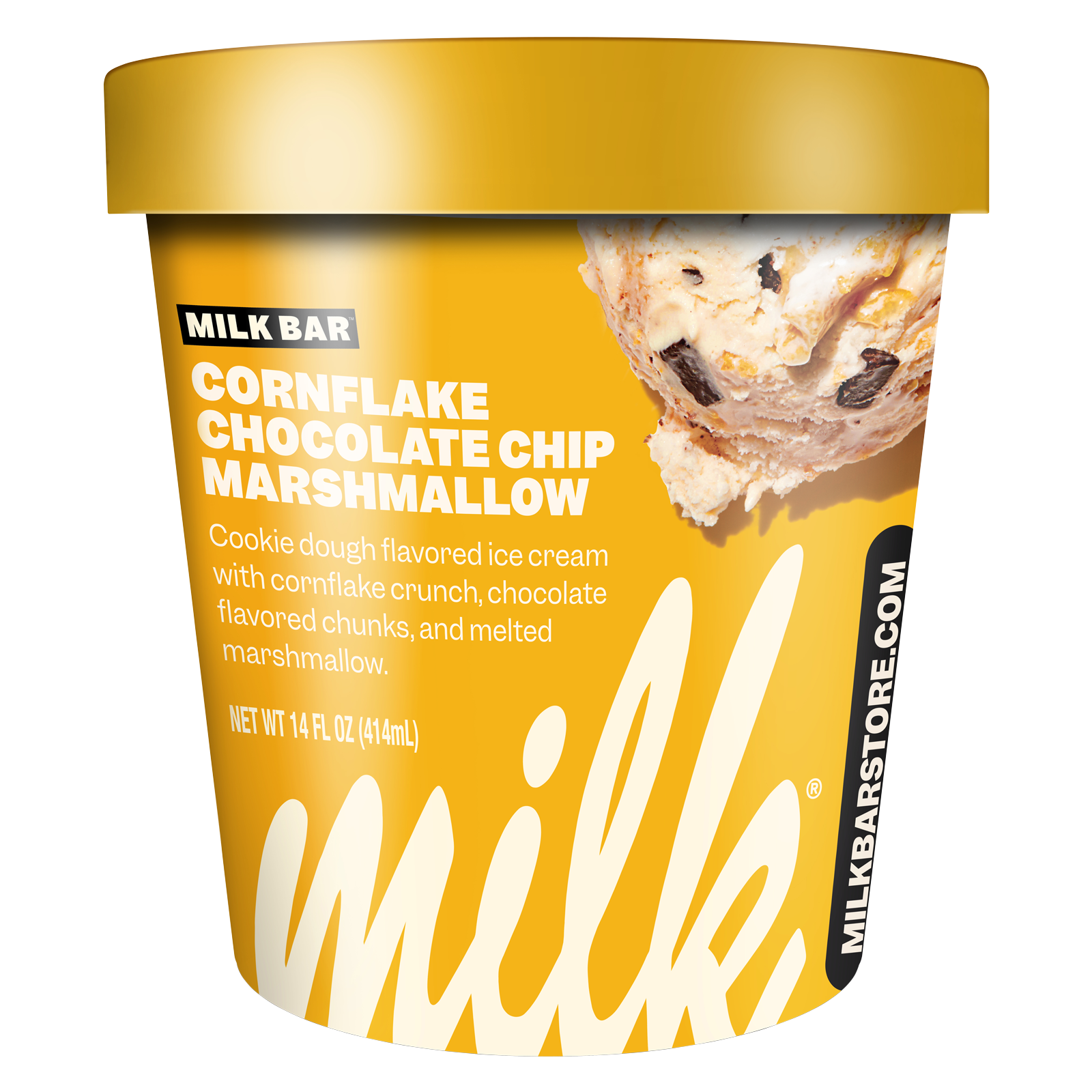 Milk Bar Cornflake Chocolate Chip Marshmallow Ice Cream Pint