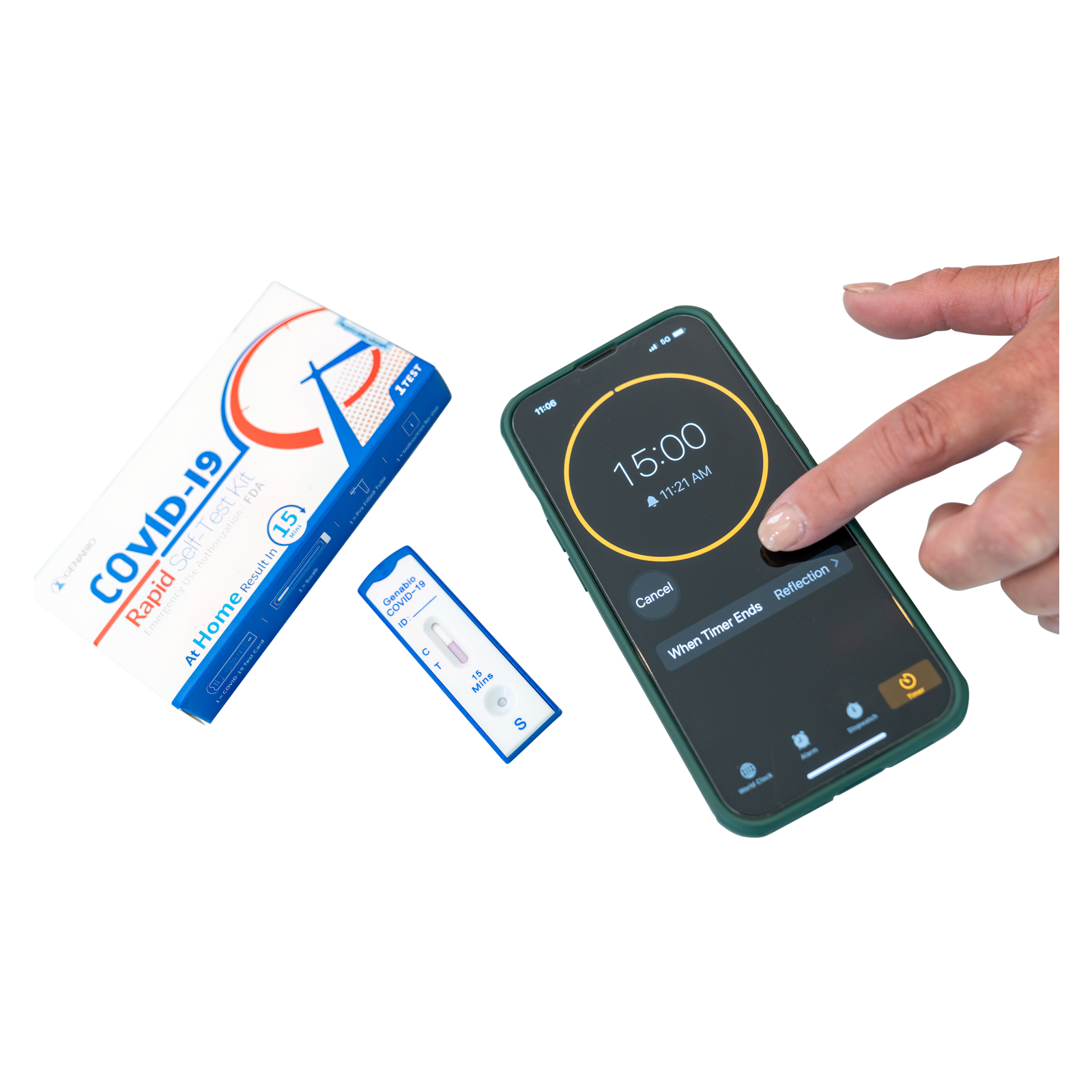 Genabio COVID19 Rapid SelfTest Kit (2 tests) Delivered In As Fast