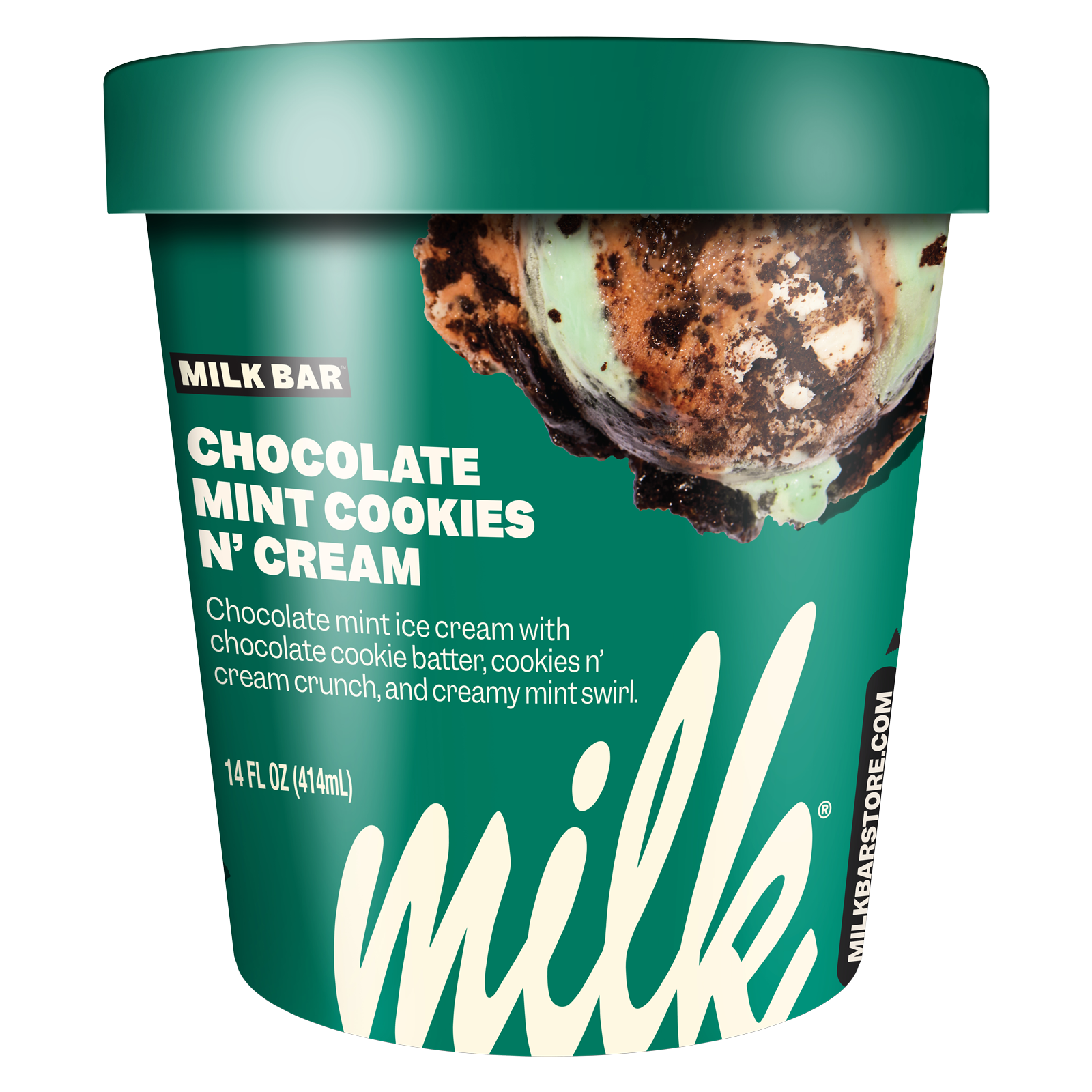 Milk Bar Chocolate Mint Cookies N' Cream Pint - Delivered In As Fast As