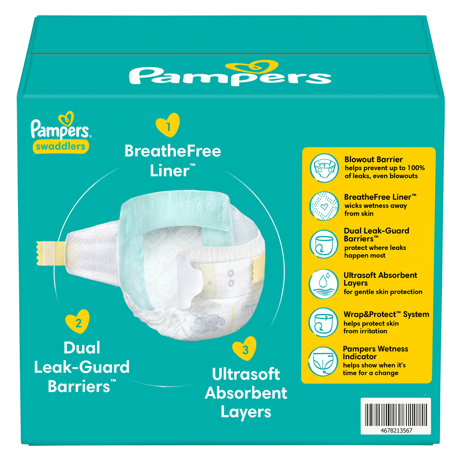 Donate Pampers Swaddlers Diapers Size 3 26ct Delivered In As Fast As