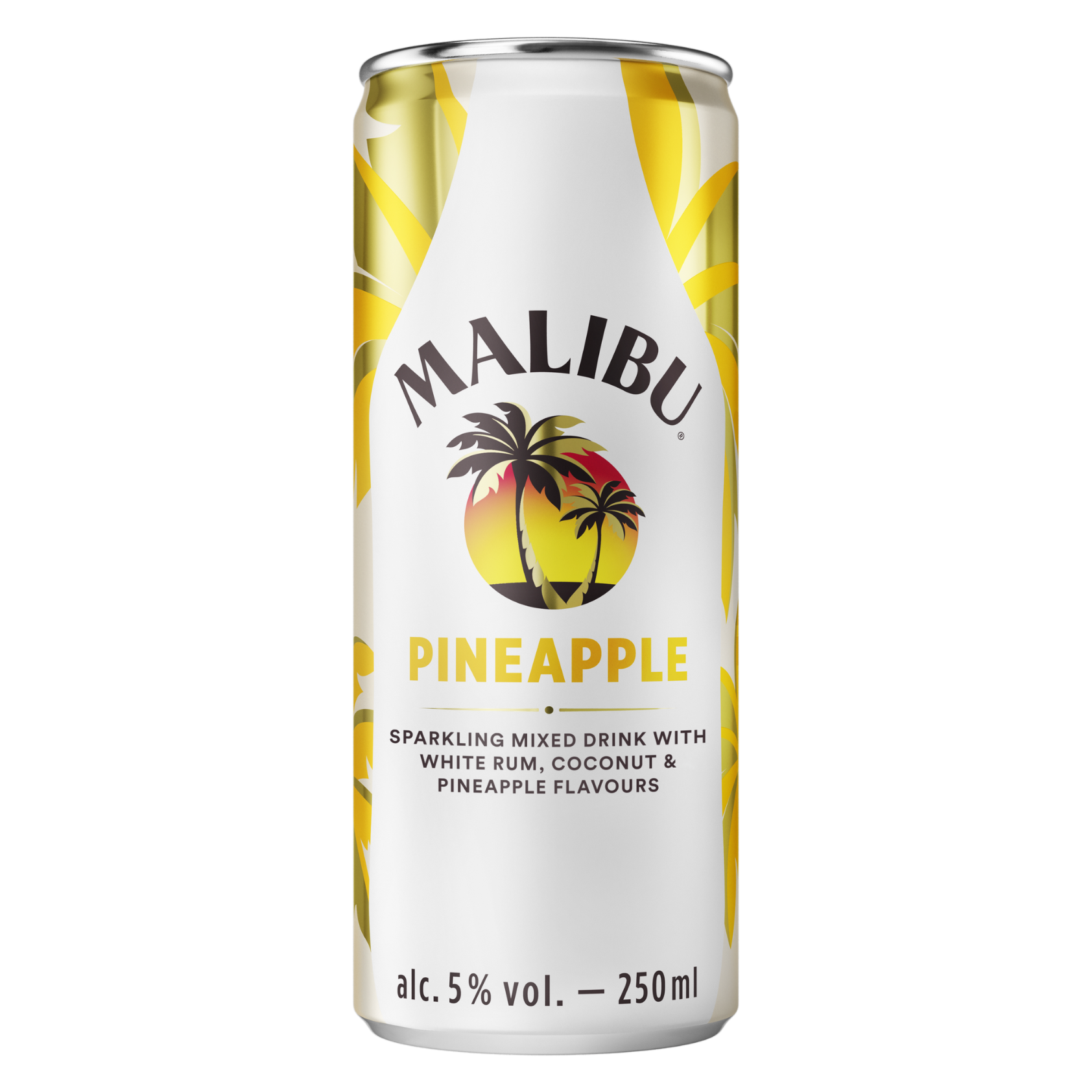 Malibu Coconut Rum & Pineapple, 250ml