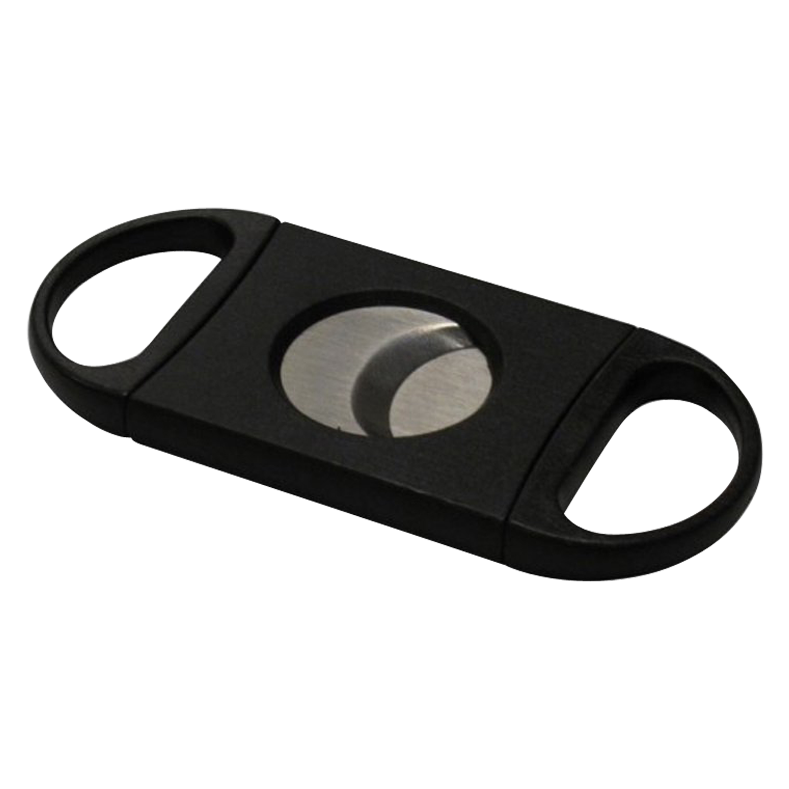 Guardsman Double Blade Cigar Cutter Black 48 Gauge