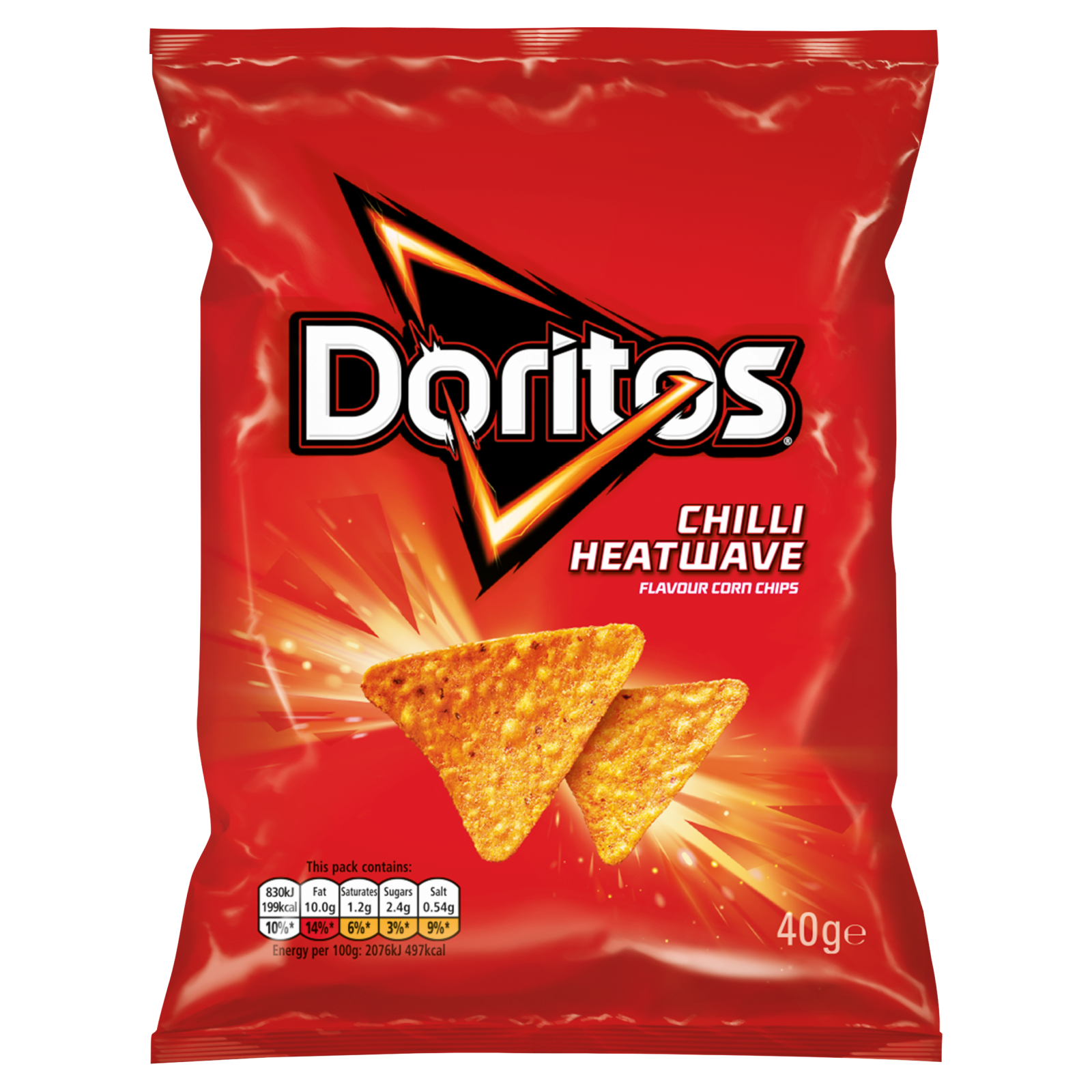 Doritos Chilli Heatwave, 40g