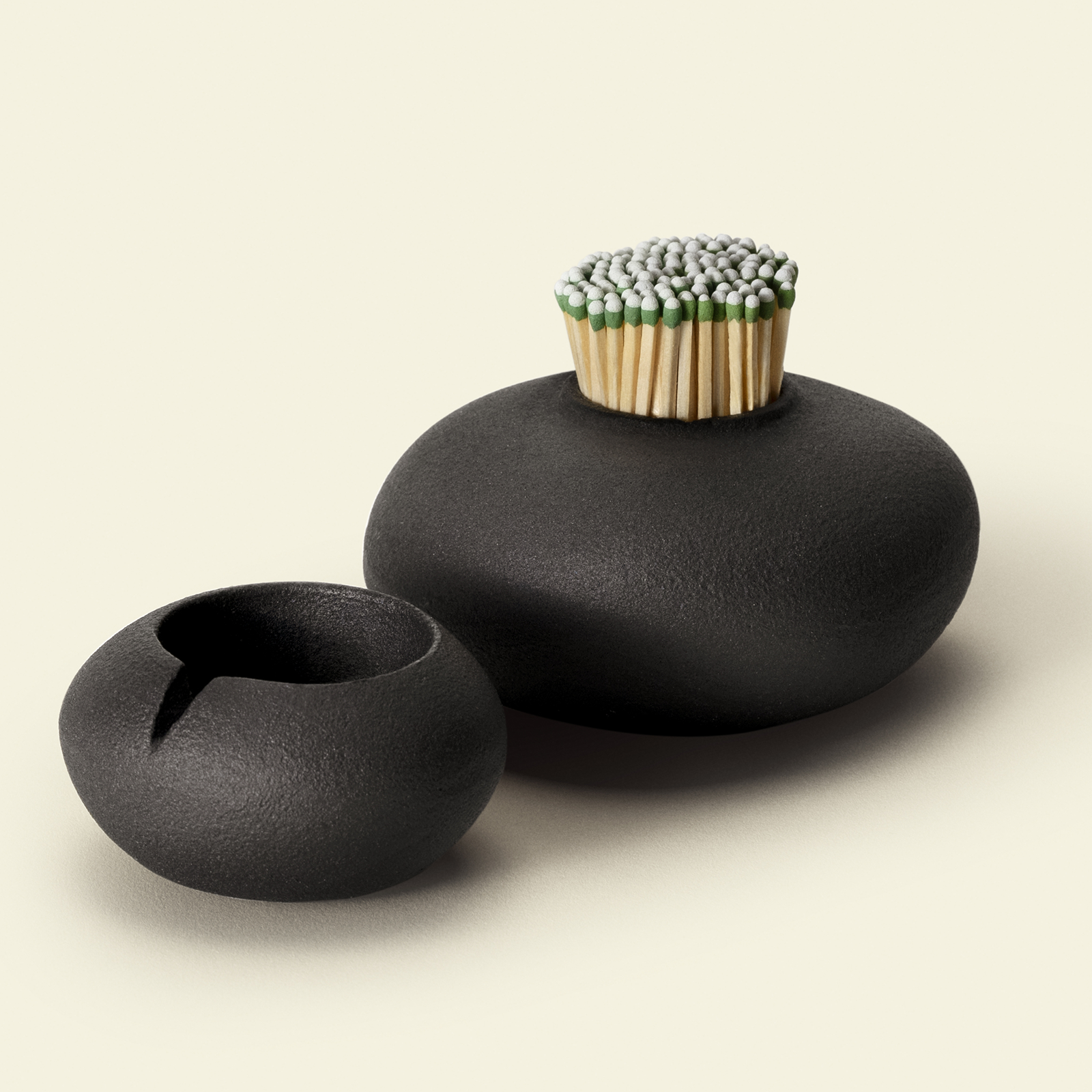 Houseplant Pebble Match Strike