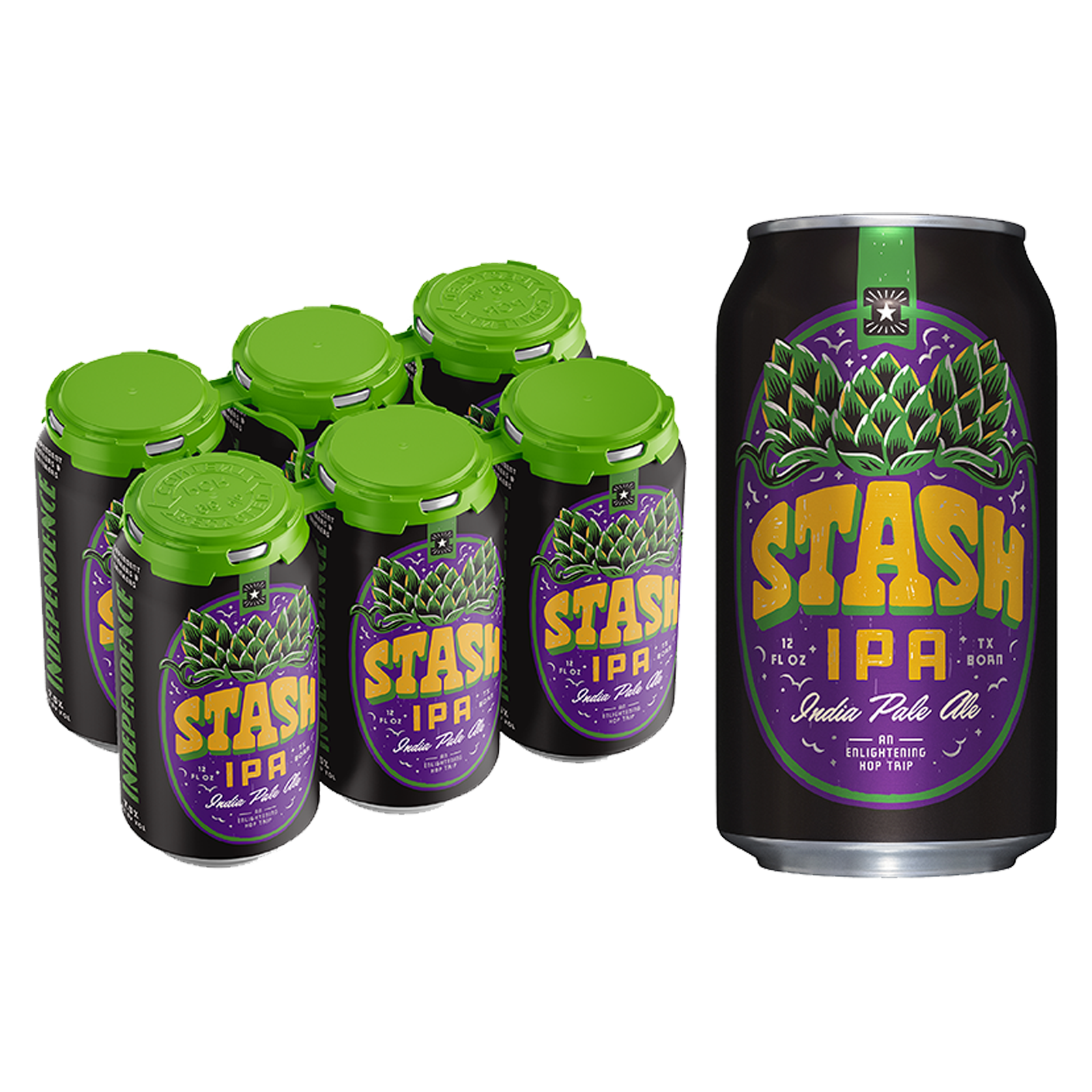 Independence Brewing Stash IPA 6pk 12oz Can 7.5% ABV