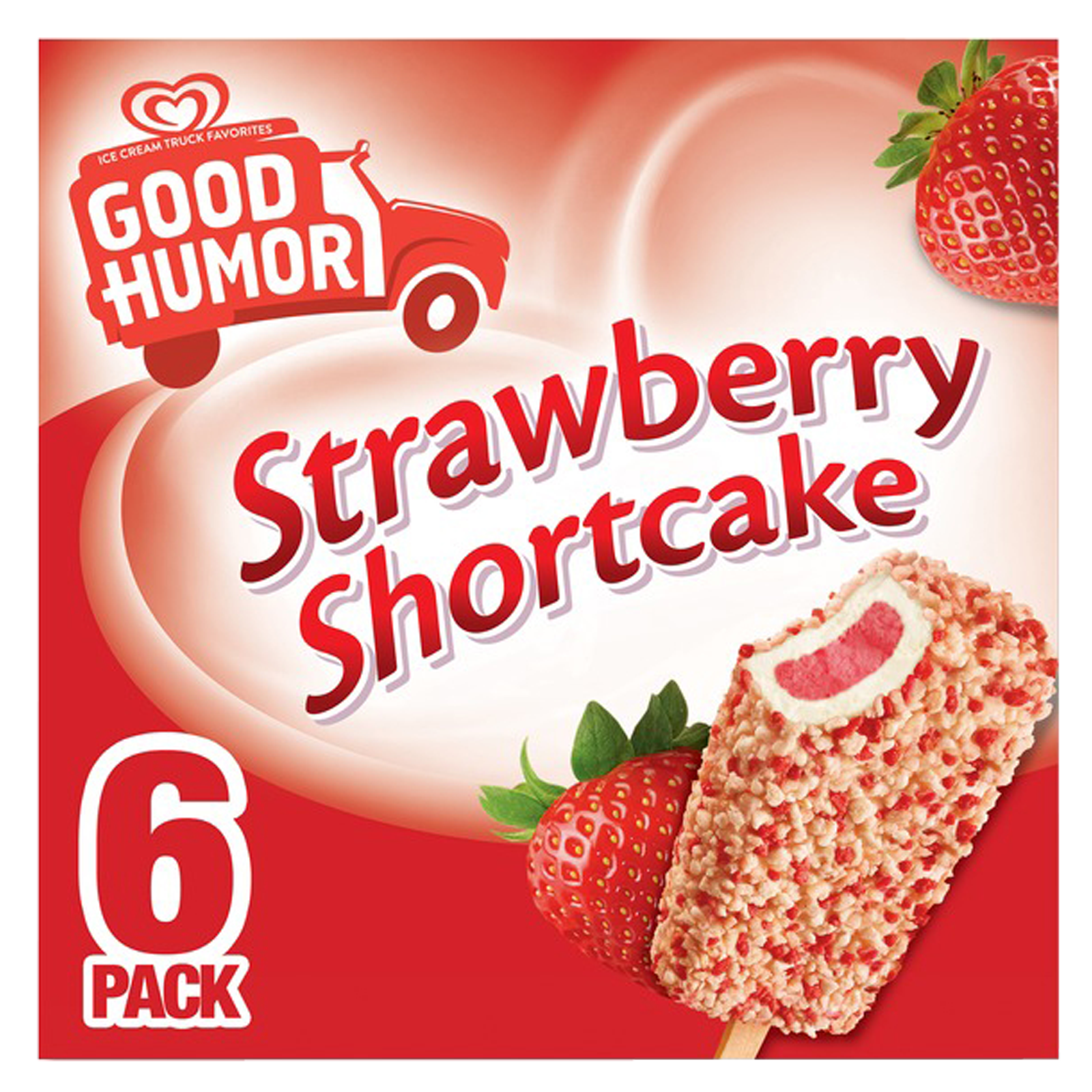 Good Humor Strawberry Shortcake Frozen Dessert Bars 6ct